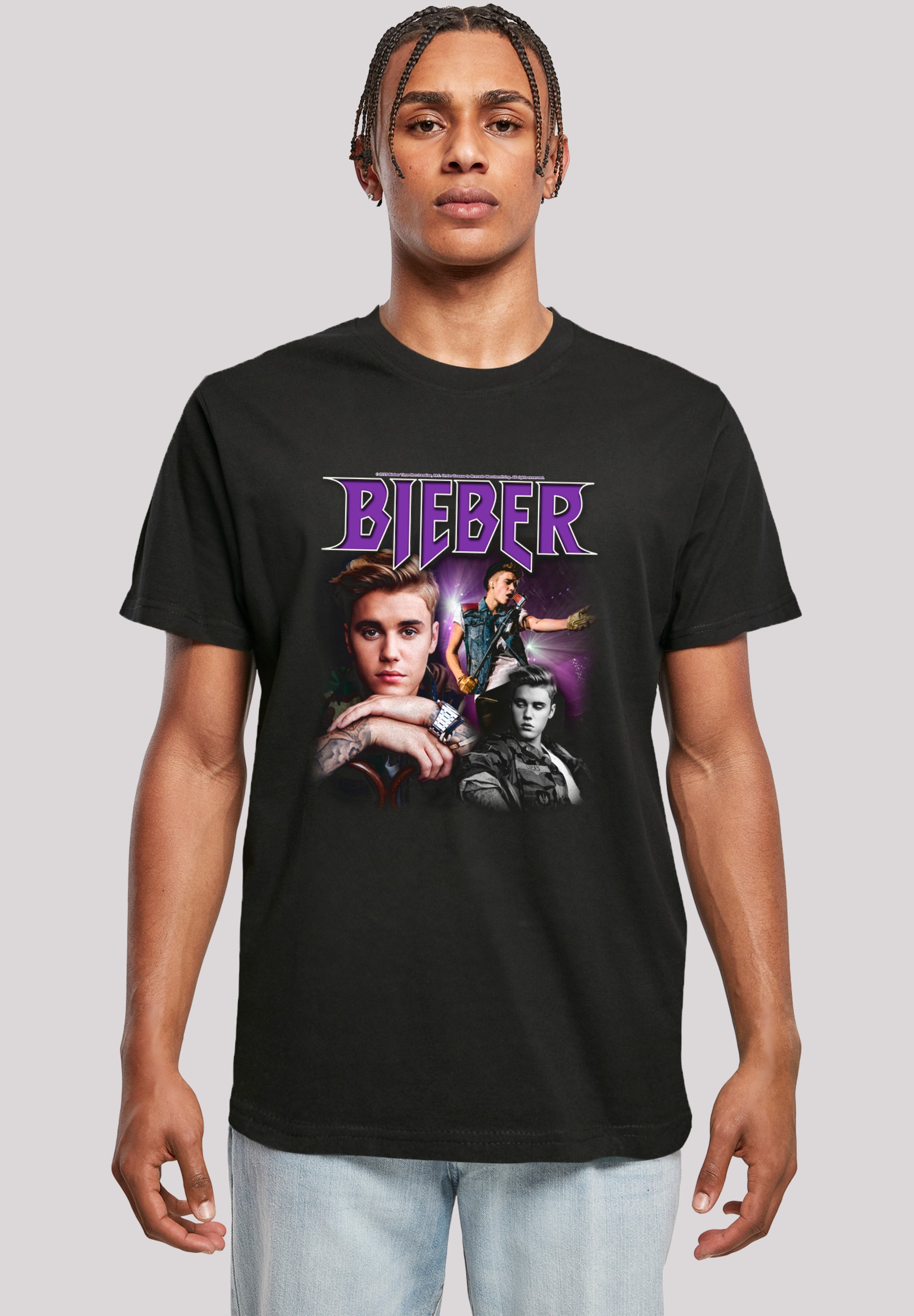 F4NT4STIC T-Shirt "Justin Bieber Iconic", Streetwear Fashion günstig online kaufen