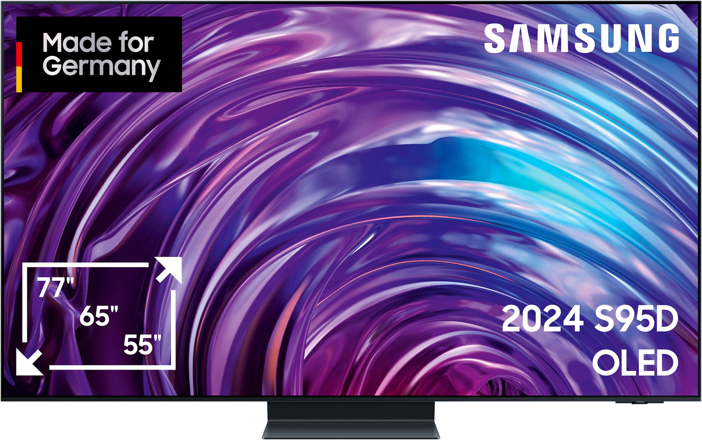 Samsung OLED-Fernseher »GQ55S95DAT«, 4K Ultra HD, Smart-TV, Neural Quantum 4K AI Gen2 Prozessor, bis zu 144Hz