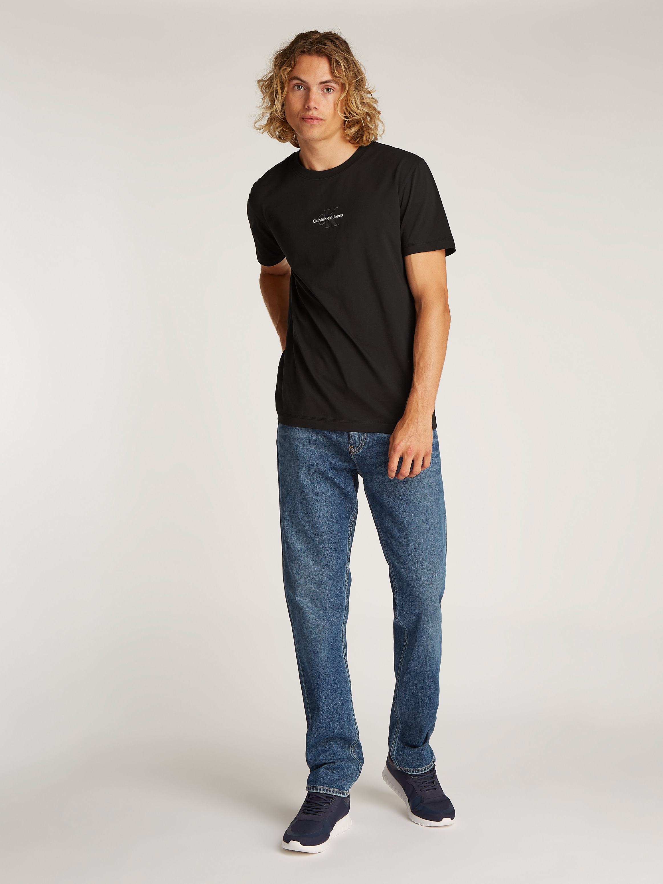 Calvin Klein Jeans T-Shirt »MONOLOGO TEE«, mit Logoschriftzug