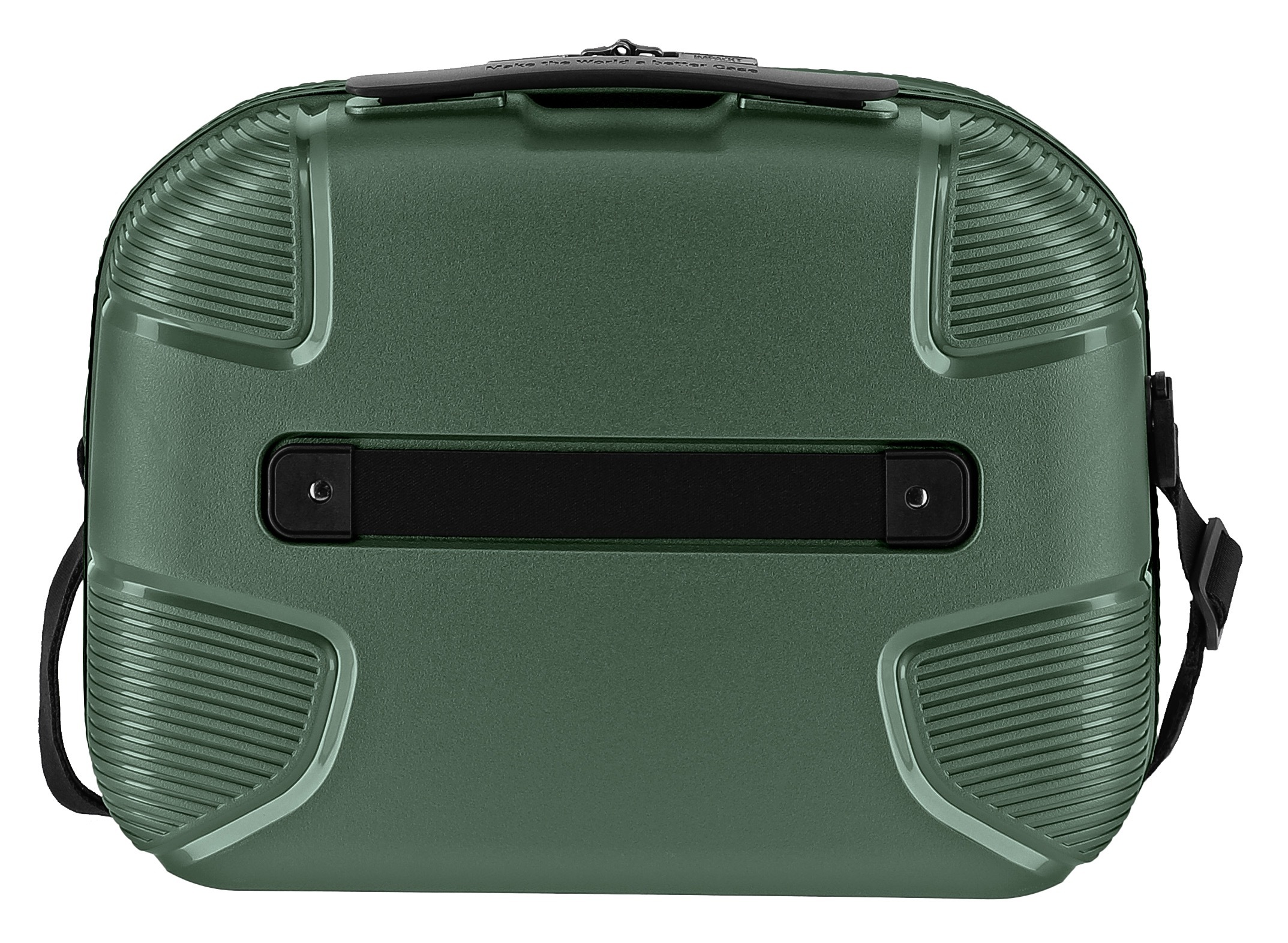 IMPACKT Beautycase »IP1«, Kulturbeutel Hartschale Trolley-Aufsteck-System Tragegurt Laptopfach