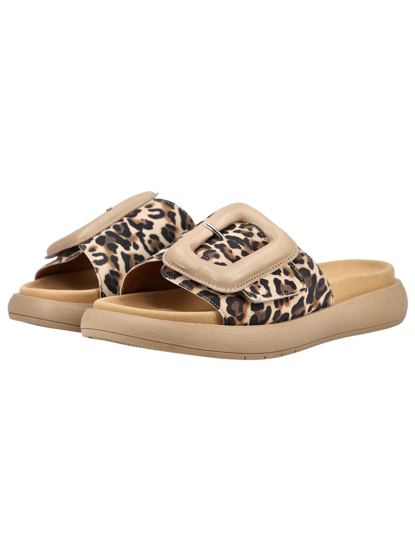 Gabor Mules en Cuir Homme Léopard 40 6