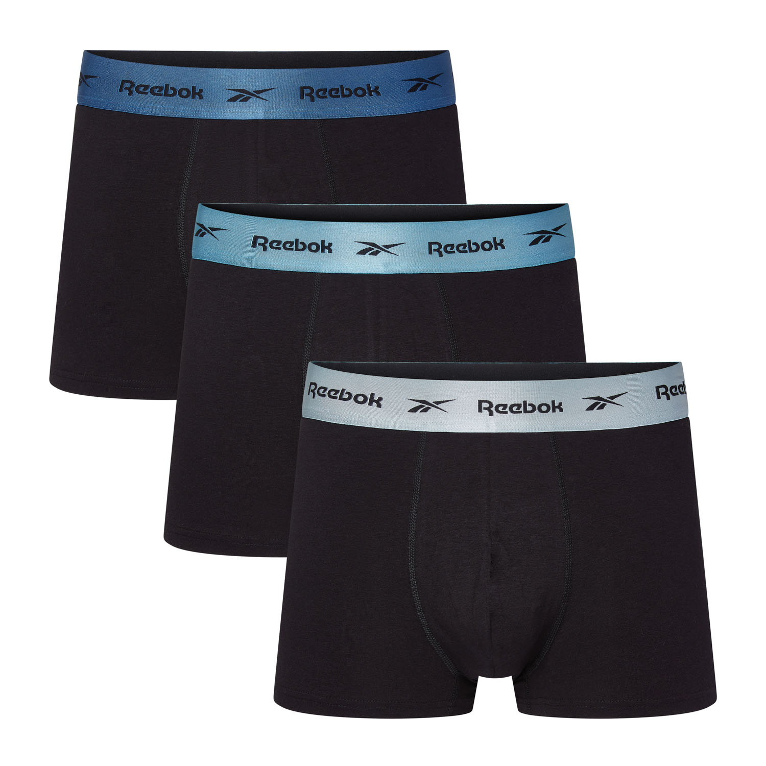 Reebok Trunk "Hirst" ohne Eingriff, Metallic-Logobund
