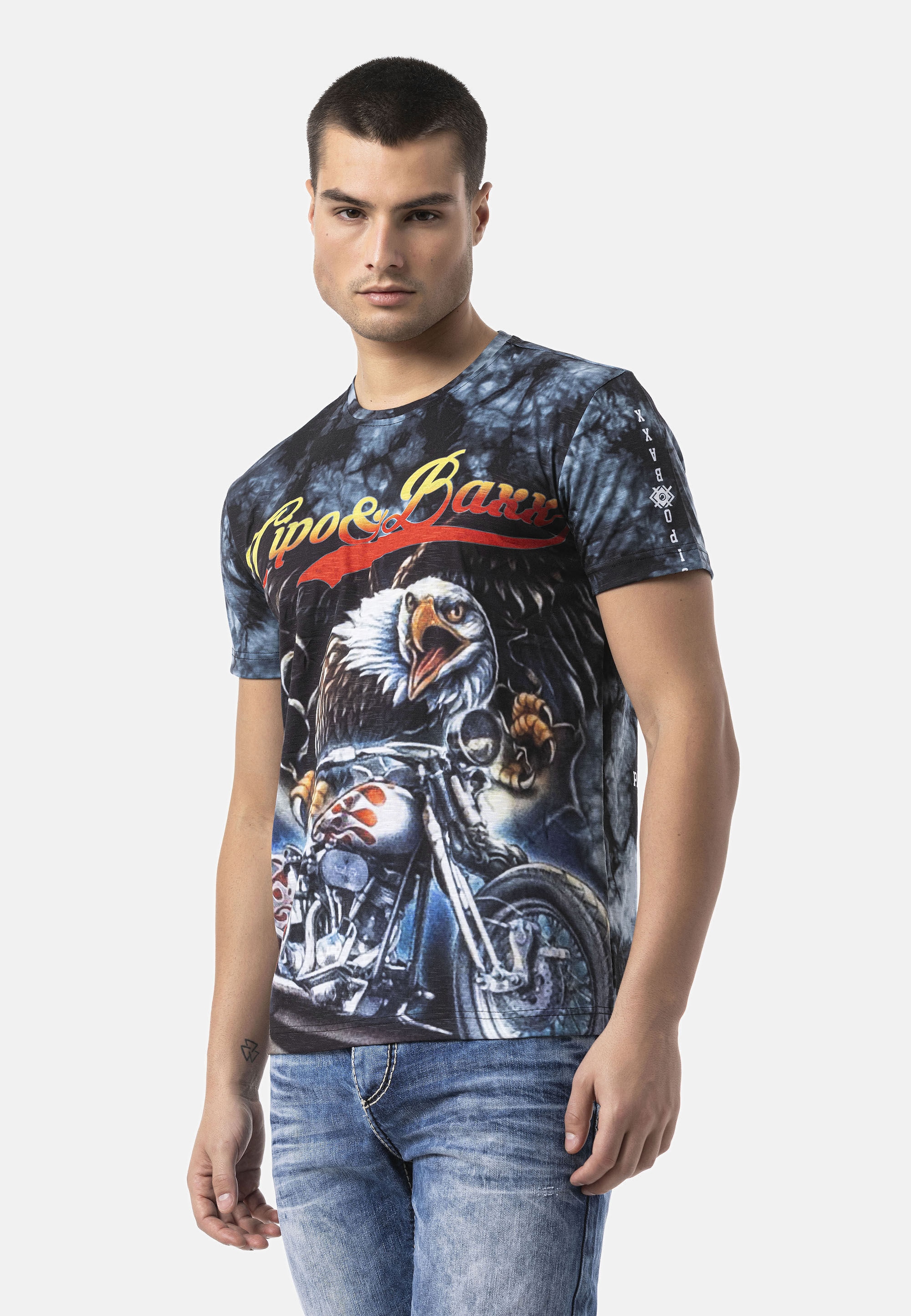 Cipo & Baxx T-Shirt »CT821« in Regular Fit