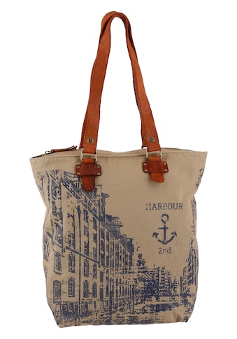 HARBOUR 2nd Shopper »Annen«, mit Lederhenkel kaufen
