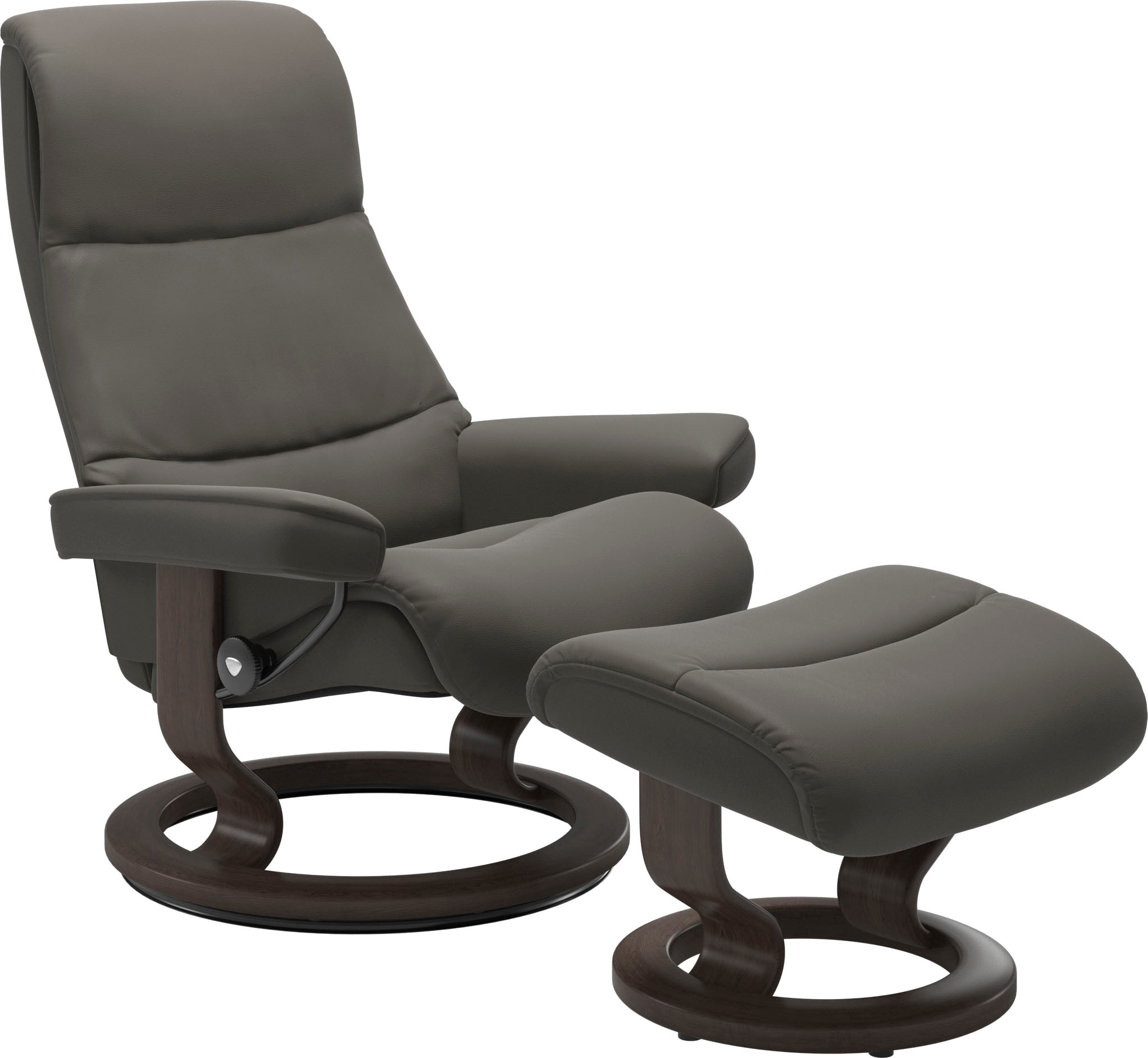 Stressless Relaxsessel "View" Set, Relaxsessel mit Hocker, mit Classic Base günstig online kaufen