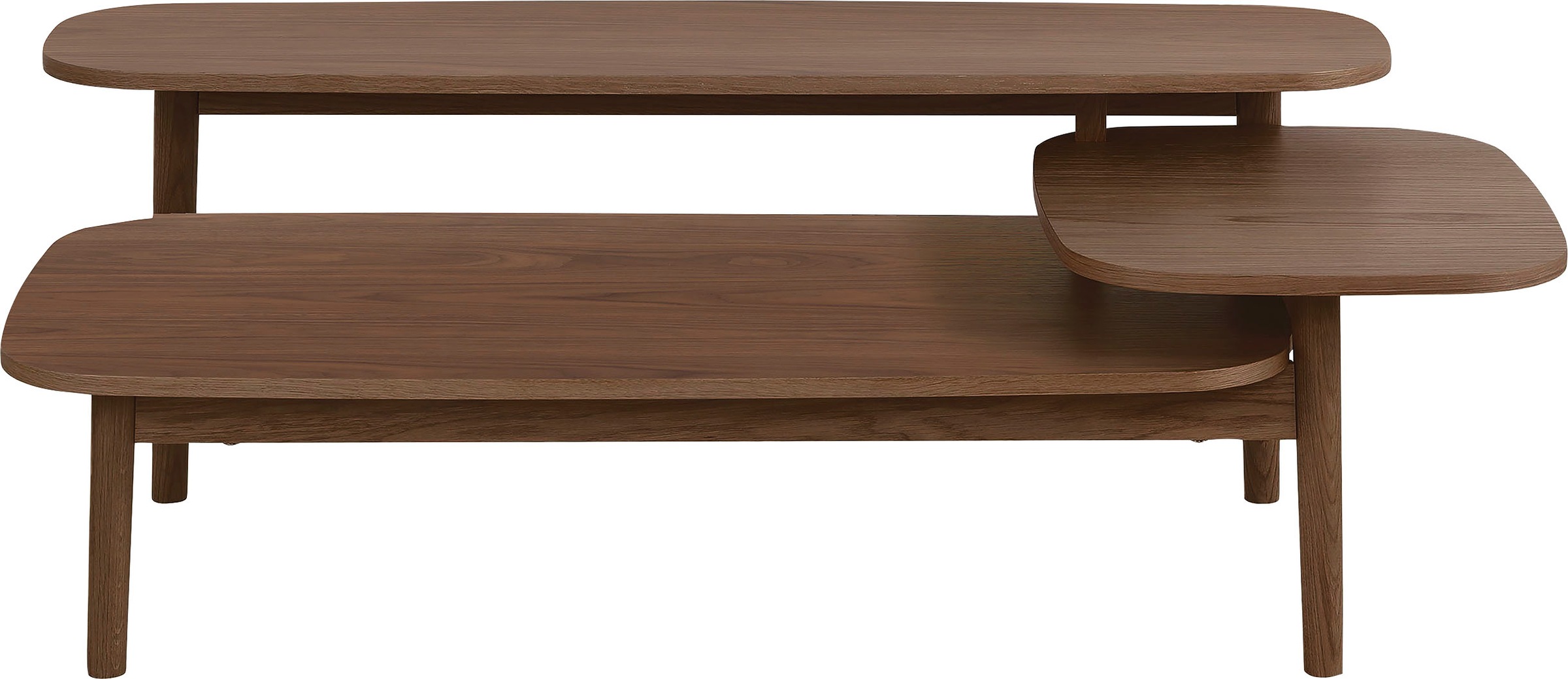 Woodman Couchtisch "Veera", mit 3 verschiedenen Ebenen, FSC-zertifiziert günstig online kaufen