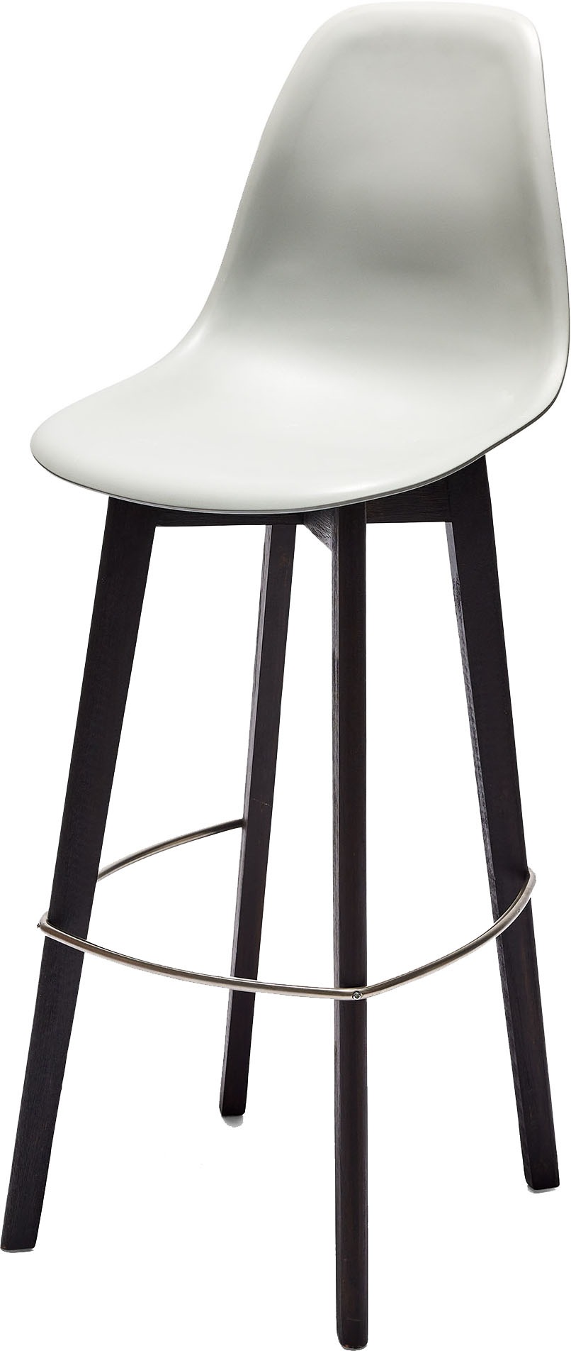 Essentials Barhocker »Keeve«, ohne Armlehne, Birkenholzgestell, mit Sitzfläche aus Kunststoff