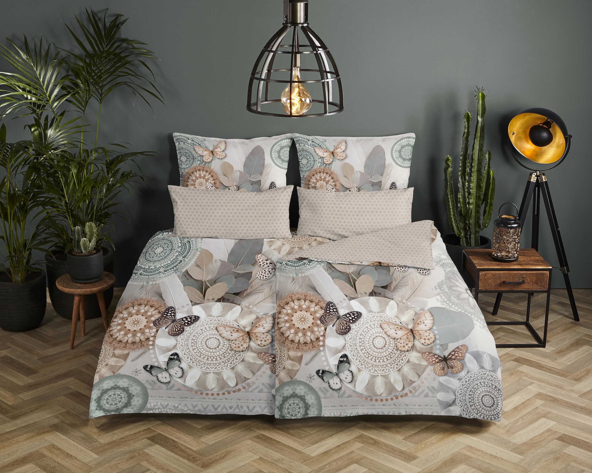 hip Kissenhülle "Alrune" Baumwolle, Mako-Satin, 40x80, 1 Stück, Reißverschl günstig online kaufen