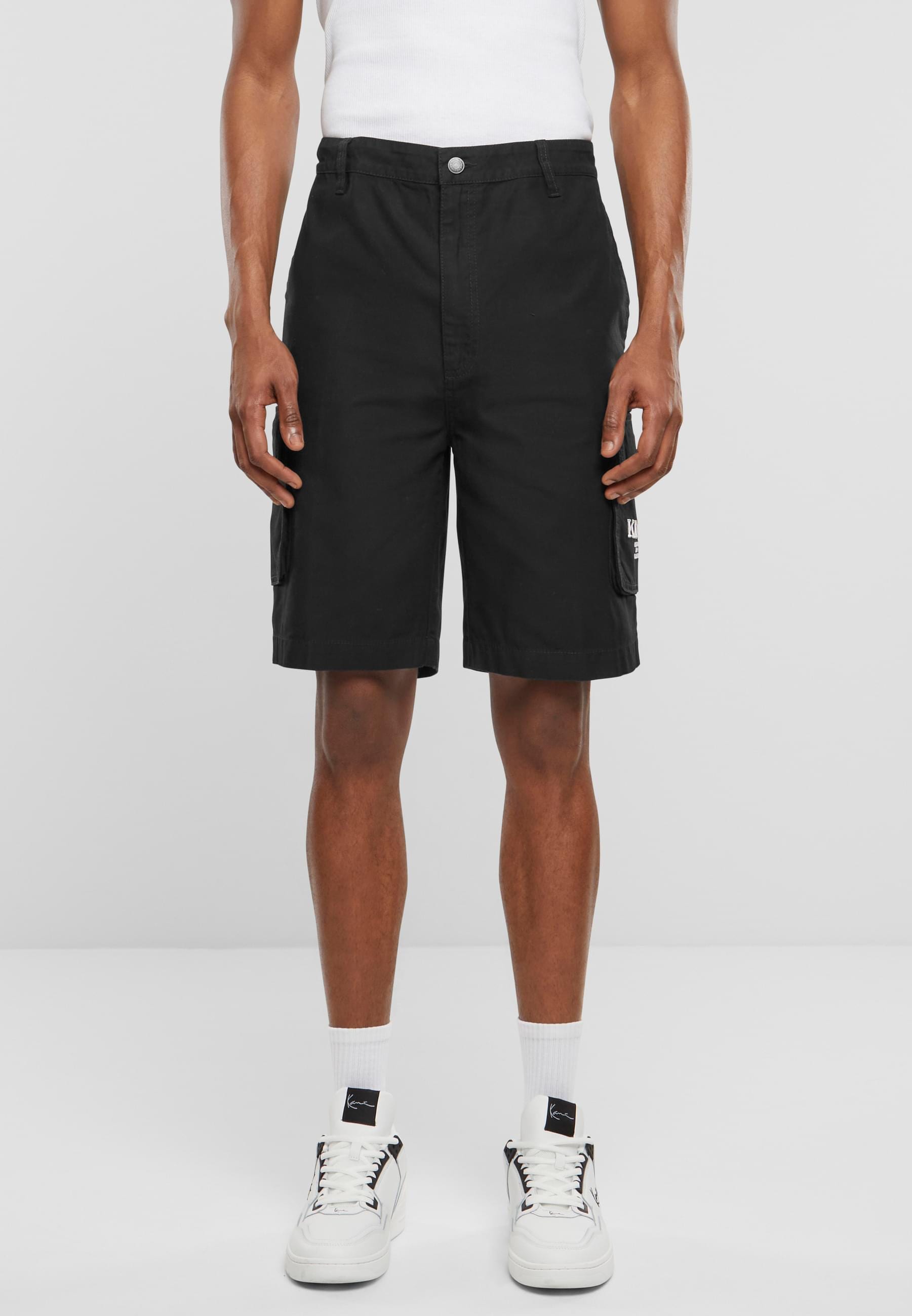 Karl Kani Cargoshorts »Karl Kani Herren Retro Washed Cargo Shorts«, (1 tlg.)