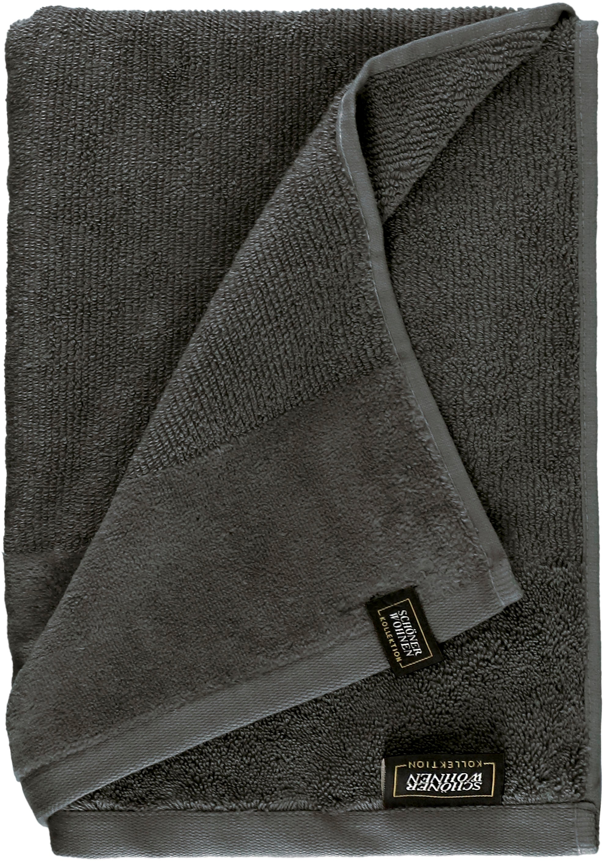 SCHÖNER WOHNEN-Kollektion Duschtuch "Sense" mit Velourborte, hautschmeichelnde Airtouch Qualität, super weich