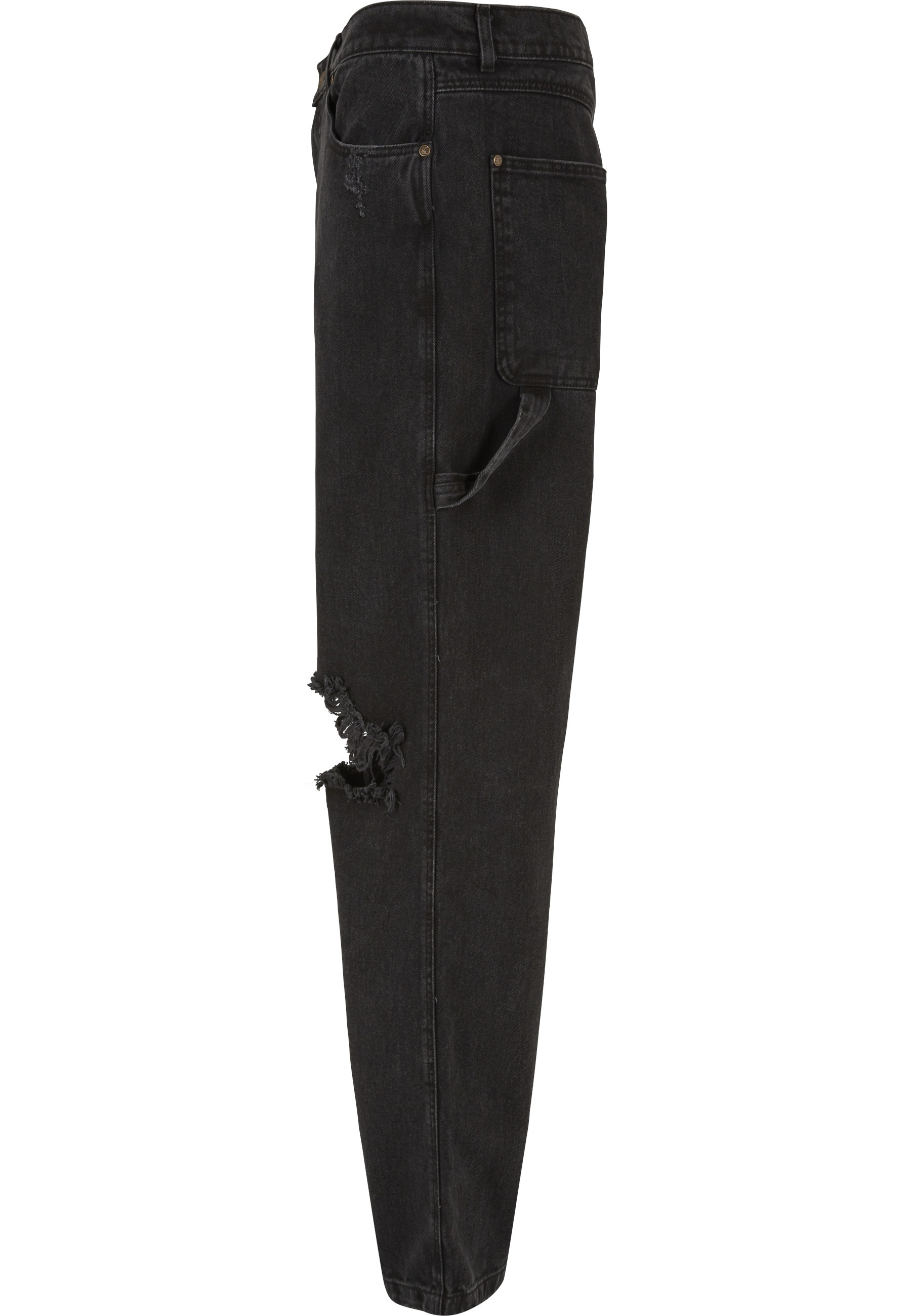 Karl Kani Bequeme Jeans »Karl Kani Herren KK Retro Baggy Workwear Knee Cut Denim« 1 Stk.