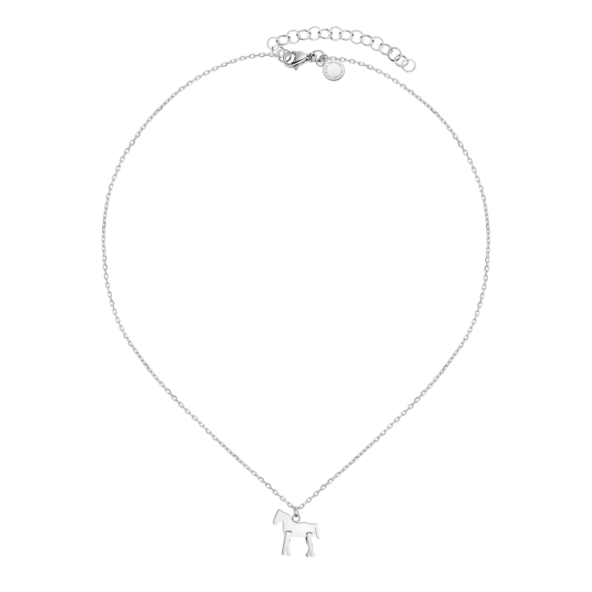 COOL TIME Kette mit Anhänger »Schmuck Geschenk Edelstahl Halskette The Cool Horse Pferd«
