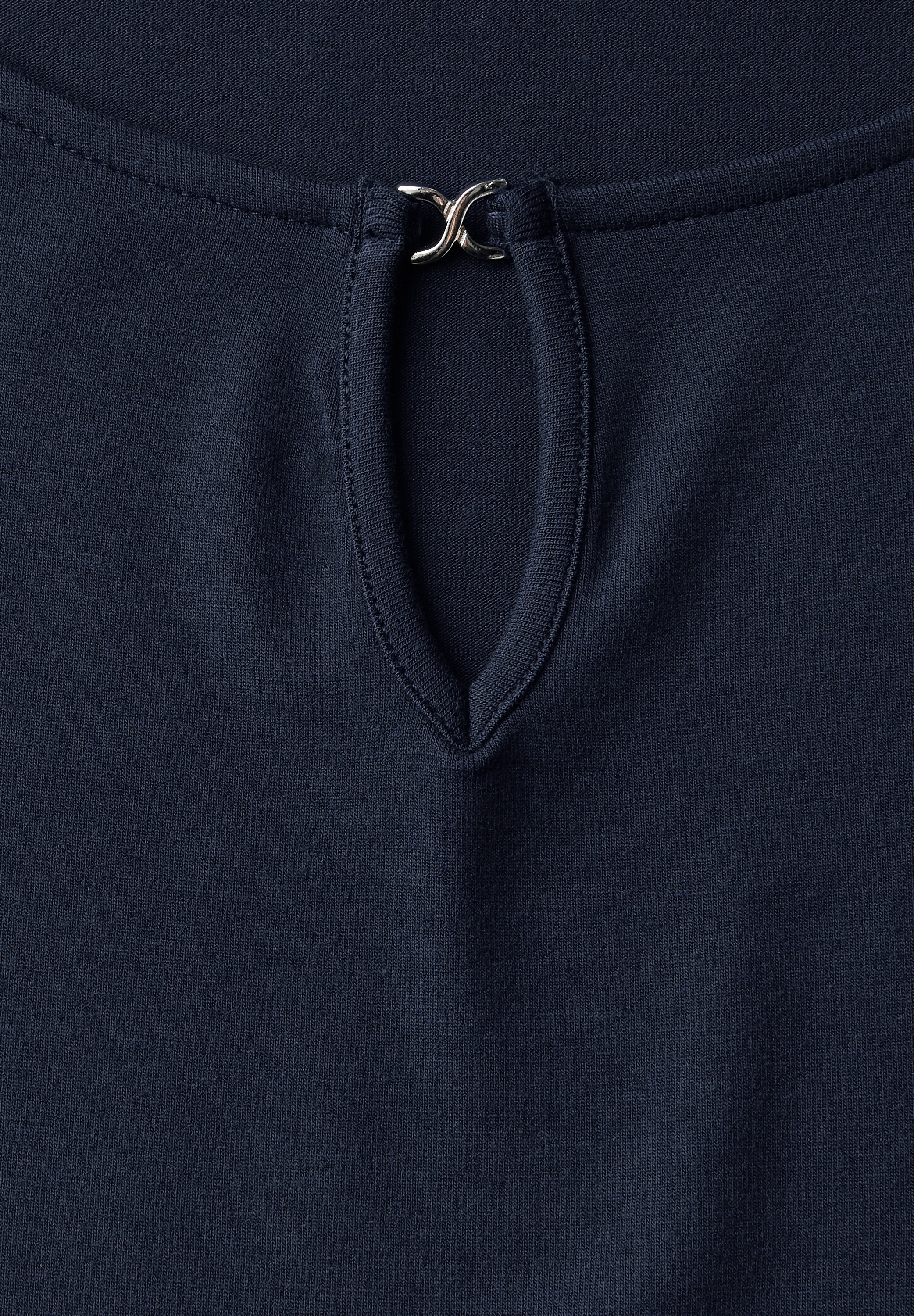 STREET ONE Shirttop, mit Materialmix