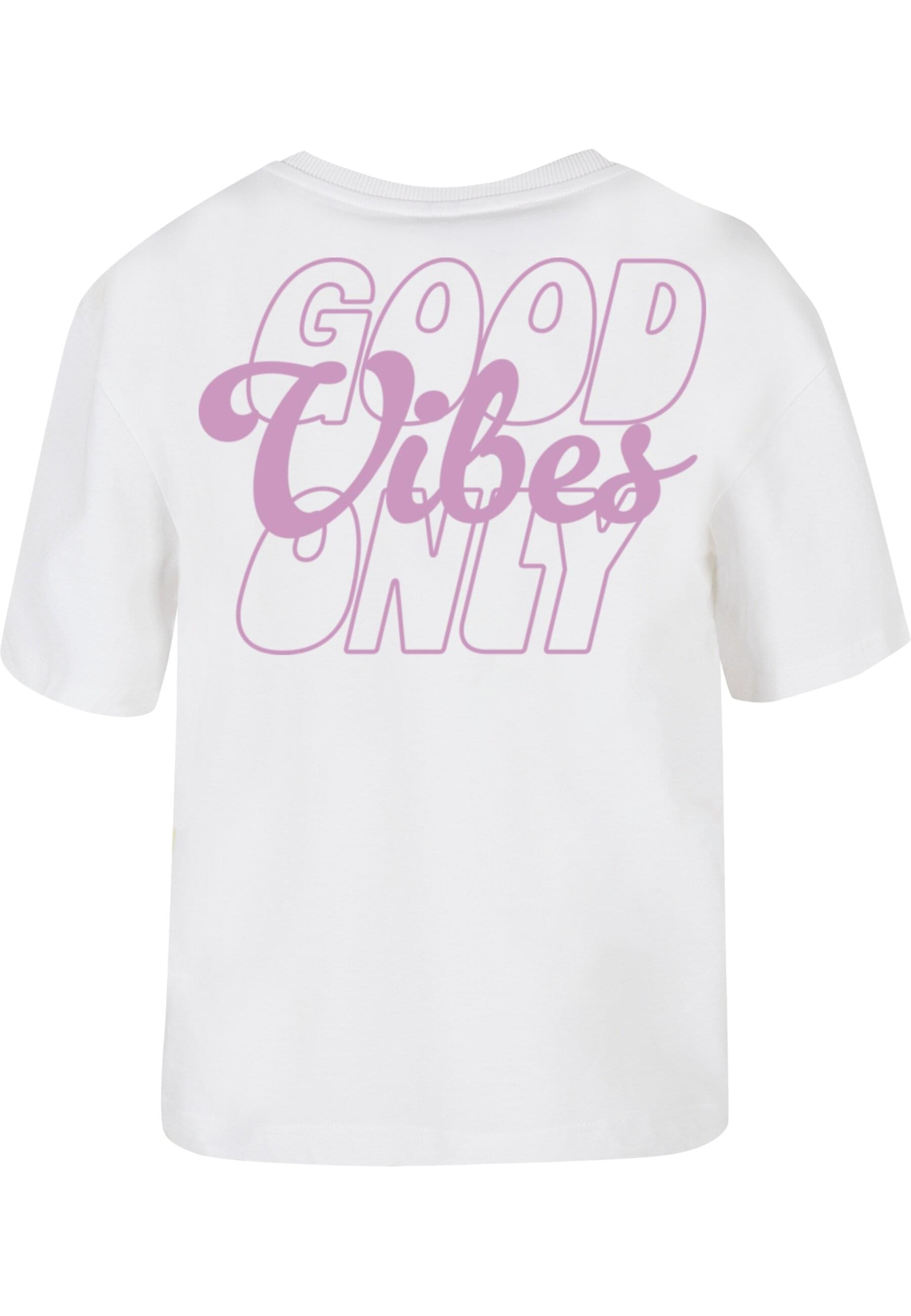 Miss Tee T-Shirt »Miss Tee Good Vibes Wording Tee« 1 Stk.