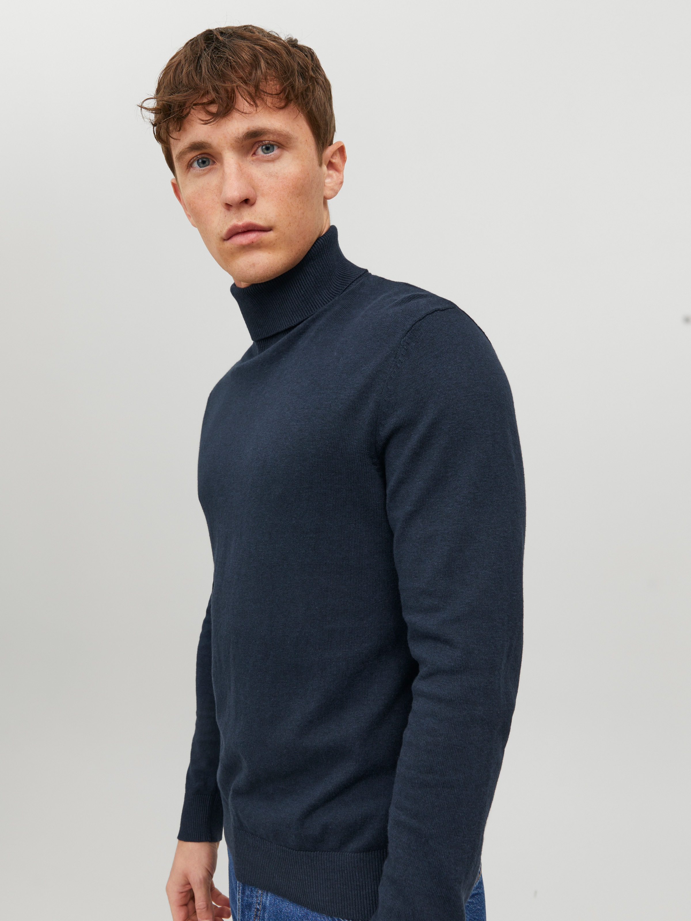 Thumbnail - Jack & Jones Rollkragenpullover "Emil Knit Roll"