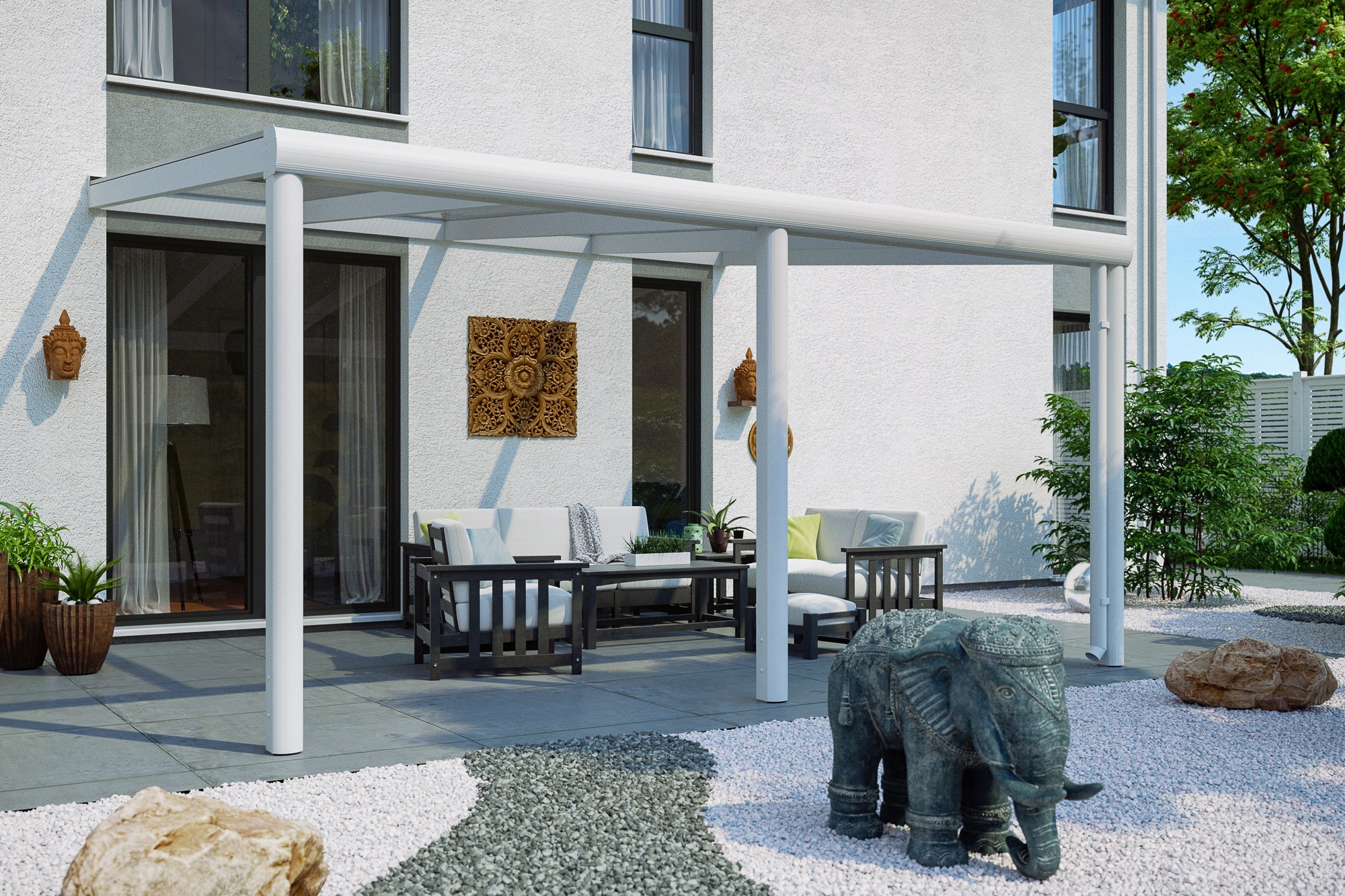 Skanholz Terrassendach "Garda" Aluminium günstig online kaufen