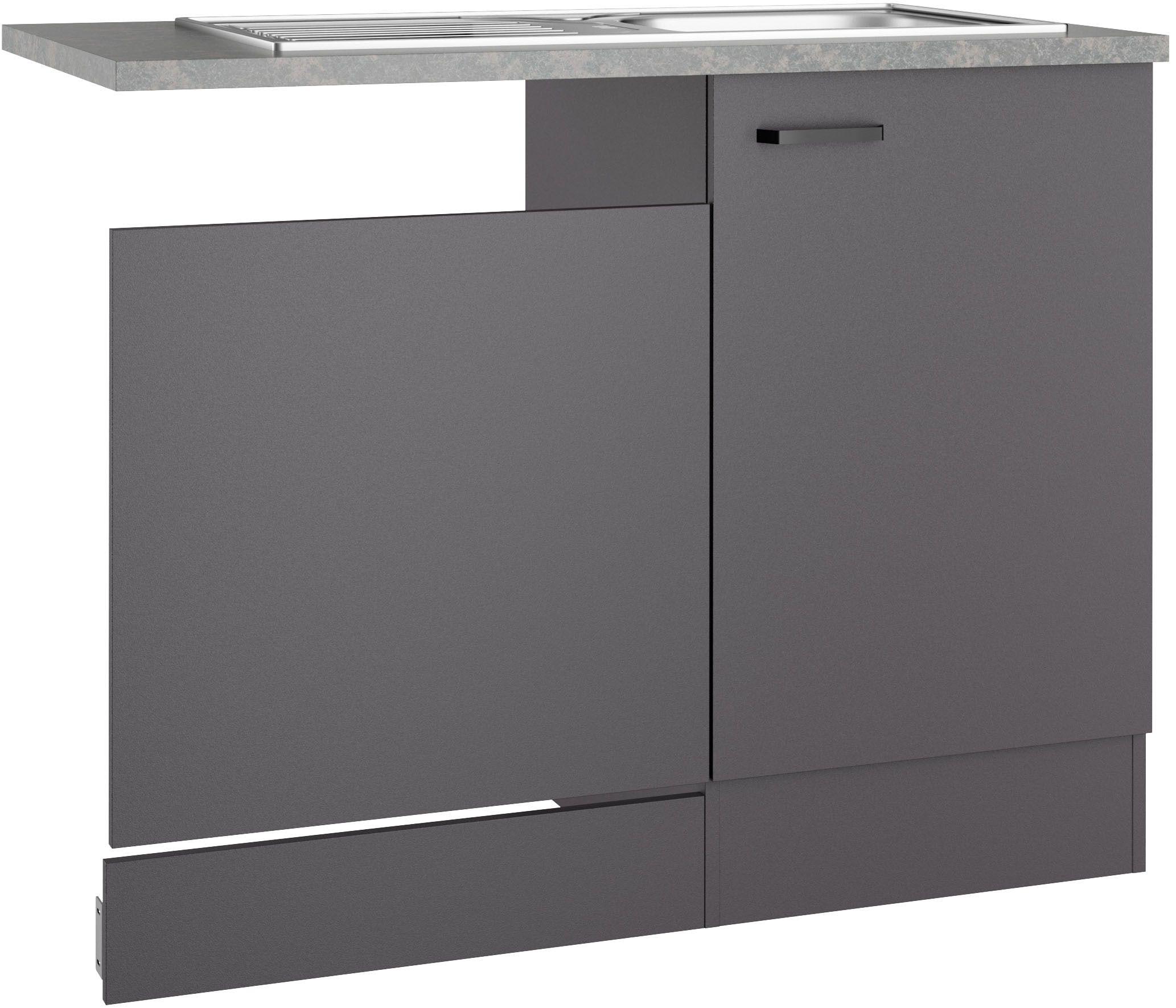 OPTIFIT Spülenschrank "OPTImulti" Breite 110 cm, mit 1 Tür u. Blende f. Ges günstig online kaufen
