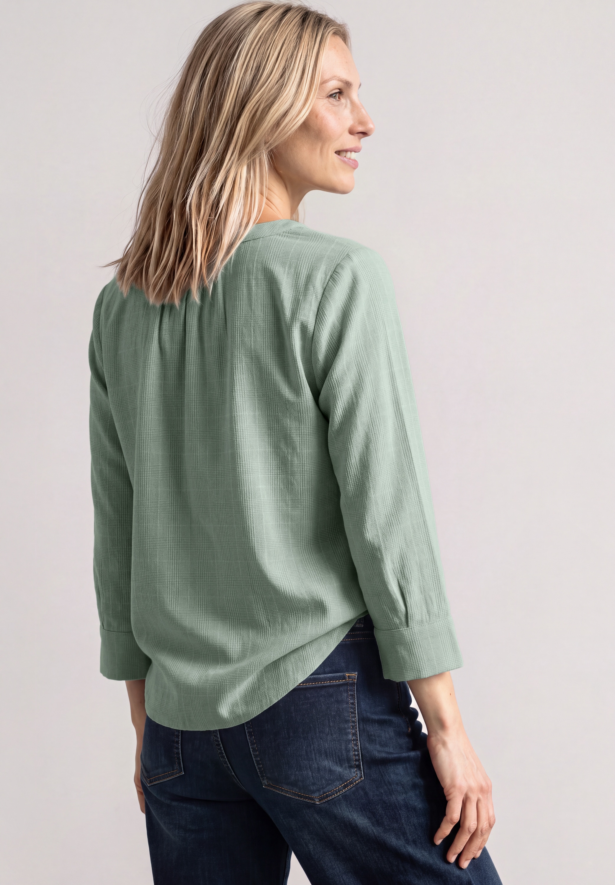 STREET ONE Shirtbluse aus reiner Baumwolle
