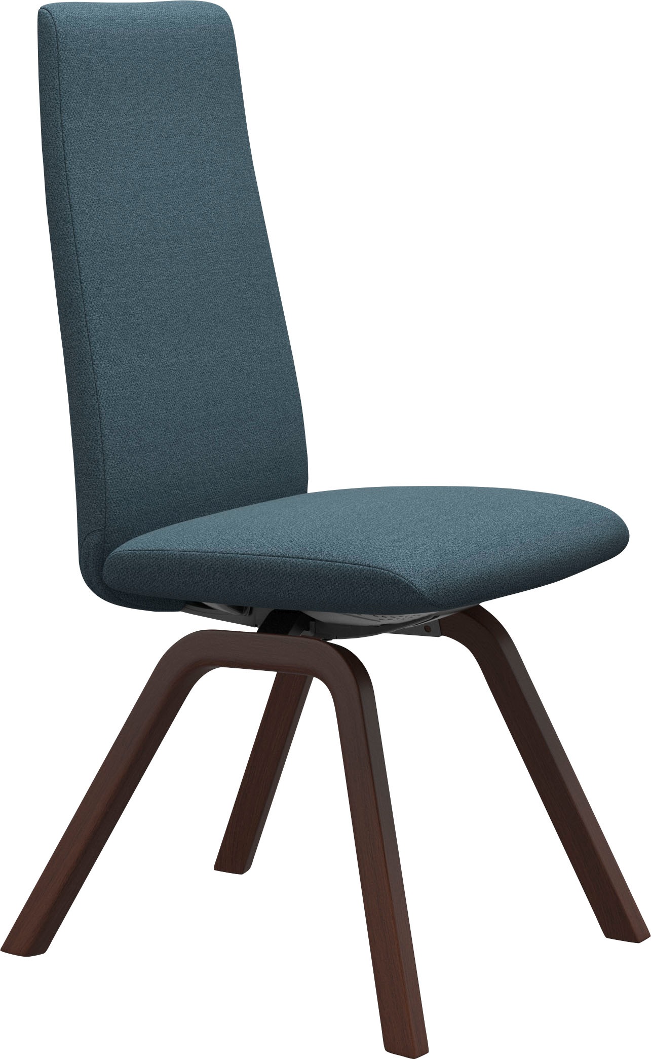 Stressless® Polsterstuhl »Laurel«, ROHLEDER Stoff Q2 FARON, High Back, Größe M, mit schräggestellten Beinen in Walnuss