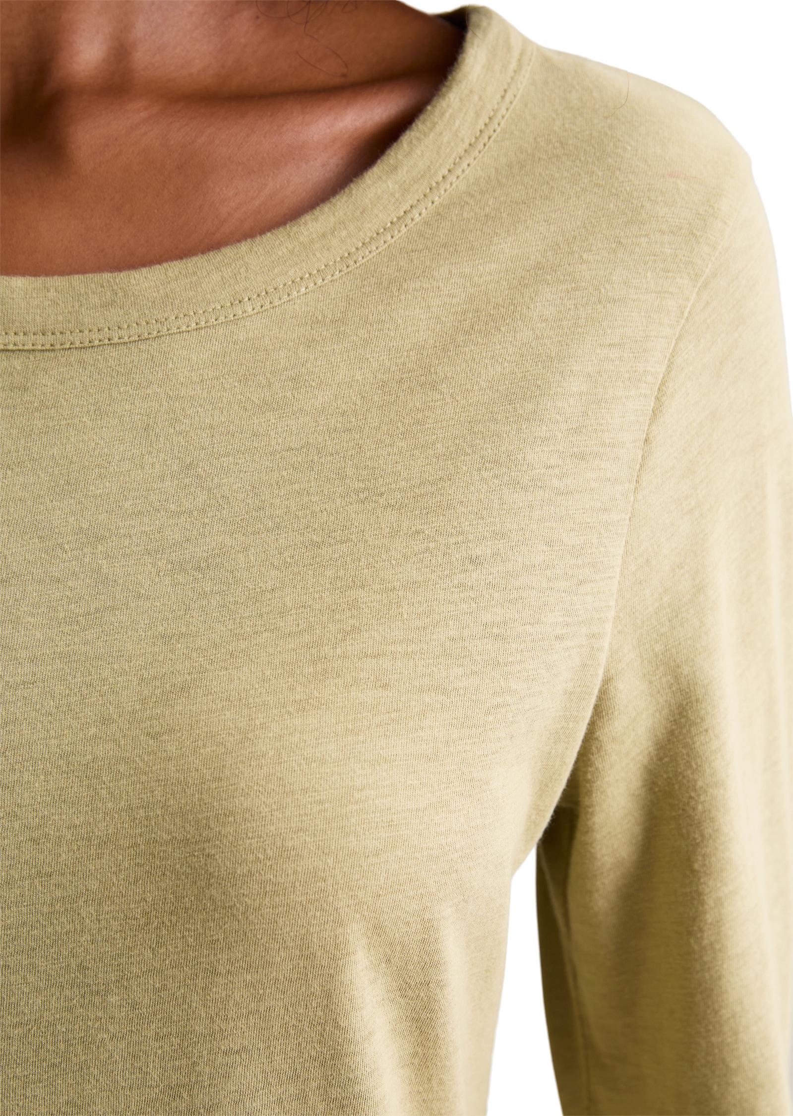 Marc O'Polo DENIM Langarmshirt »aus besonders weichem Slub-Jersey«