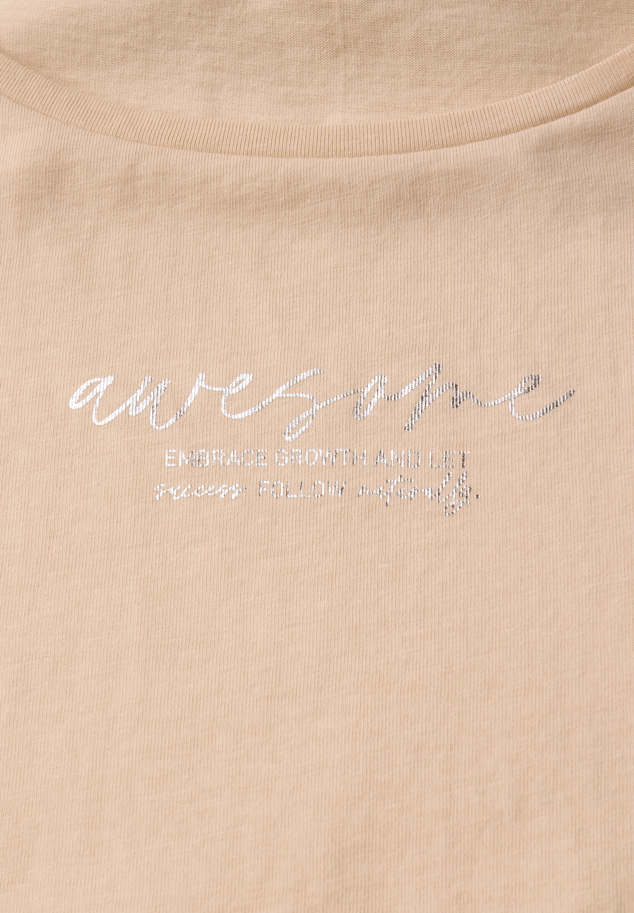 STREET ONE T-Shirt, aus reiner Baumwolle