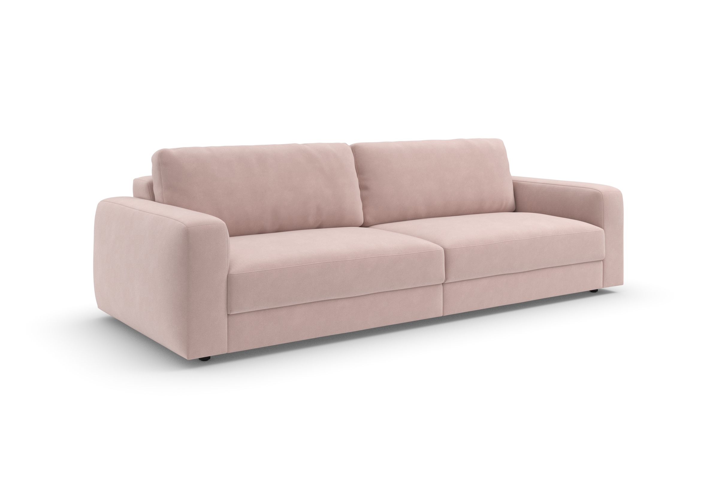 TRENDMANUFAKTUR Big-Sofa »Bourbon, Designsofa,«, mit extra hohem Sitzkomfort, in trendigem Cord Bezug erhältlich