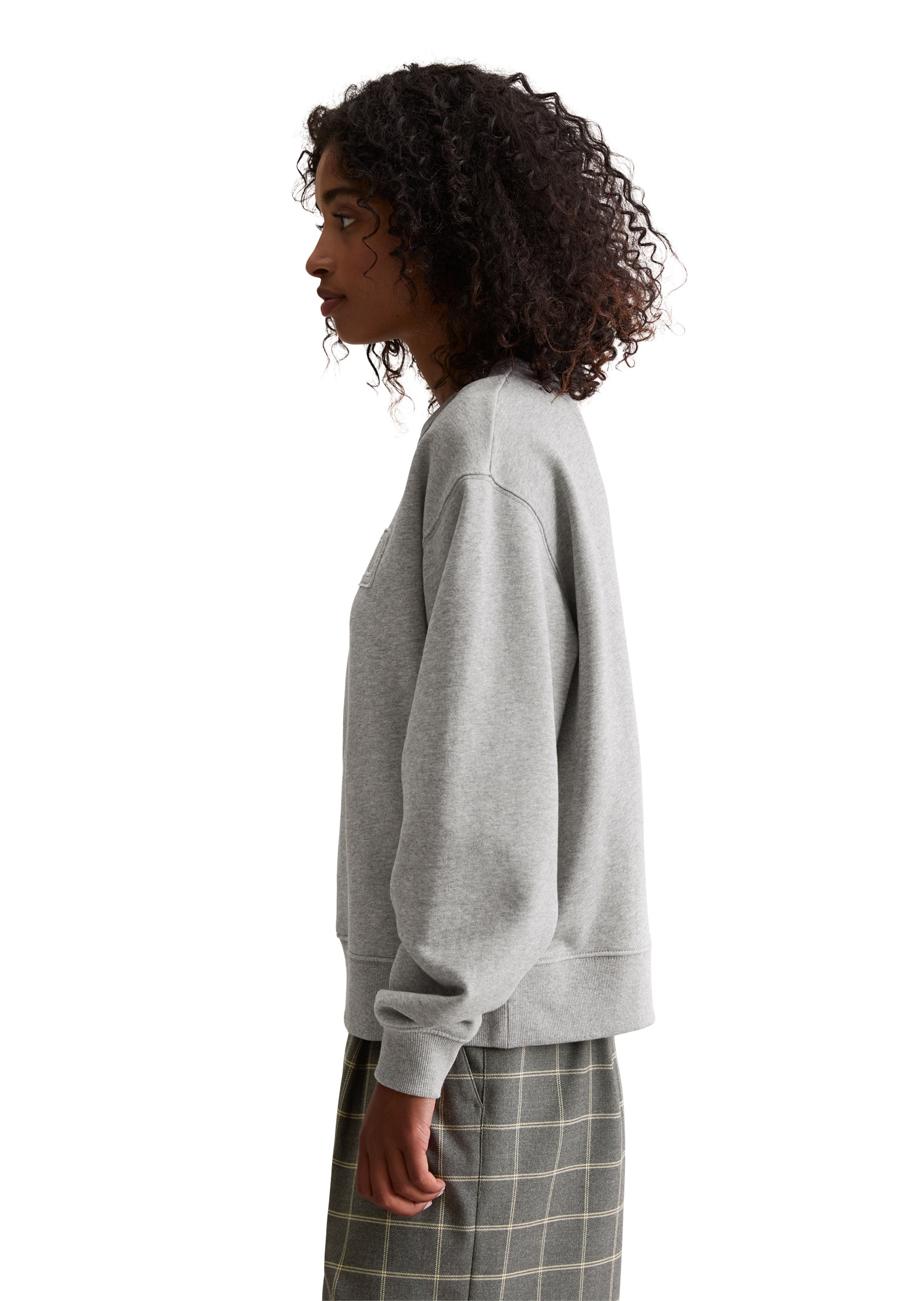 Marc O'Polo DENIM Sweatshirt »aus gewaschener Bio-Baumwolle«