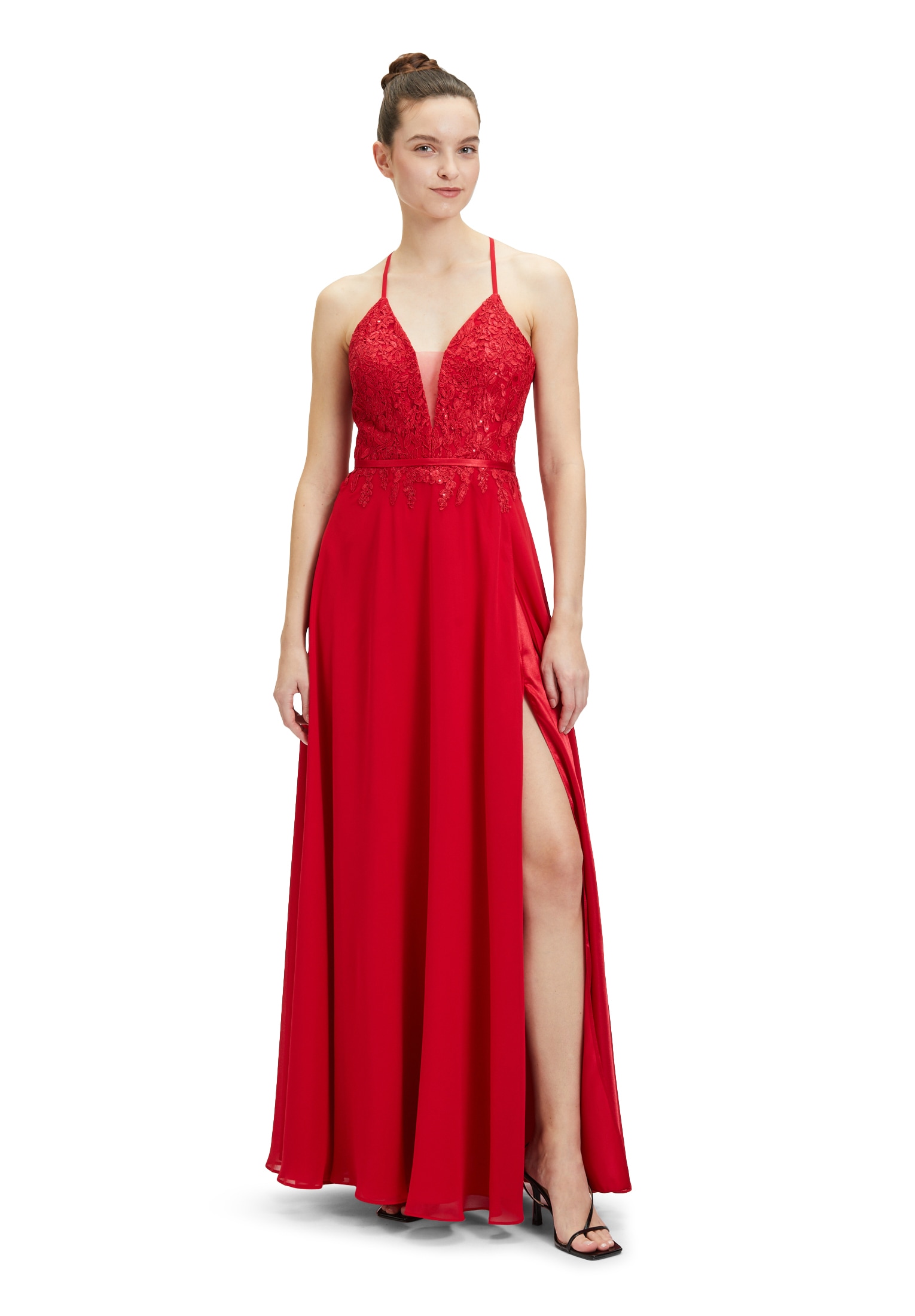 Vera Mont Abendkleid "Vera Mont Damen Abendkleid mit Stickerei", Stickerei günstig online kaufen