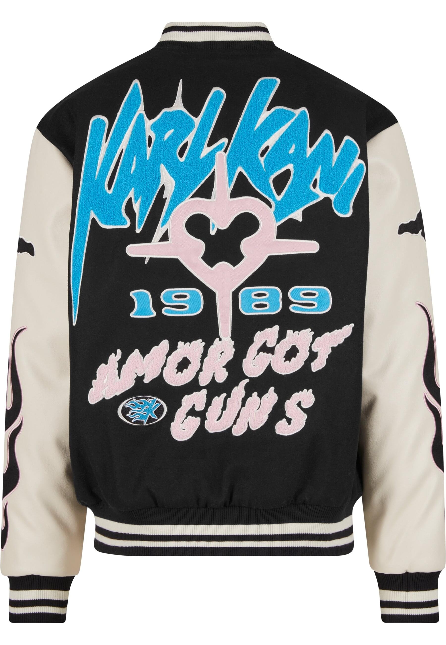 Karl Kani Collegejacke »Karl Kani Kani Amor Flames College Jacket«, (1 St.), ohne Kapuze