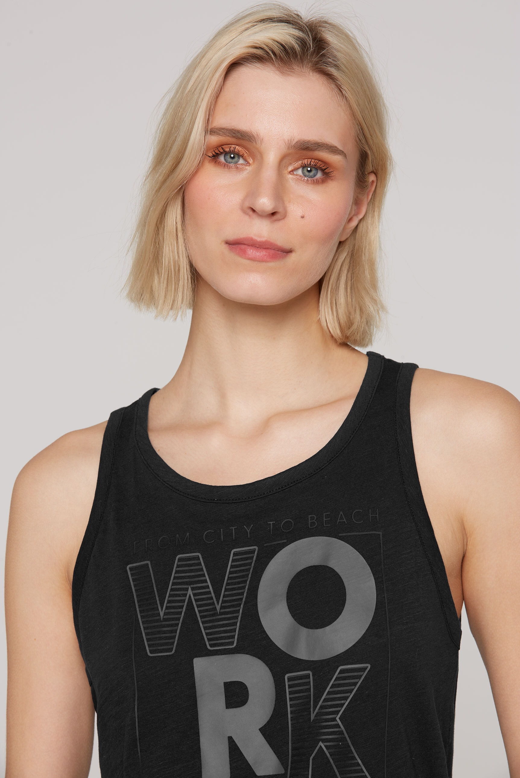 SOCCX Tanktop, aus Baumwolle