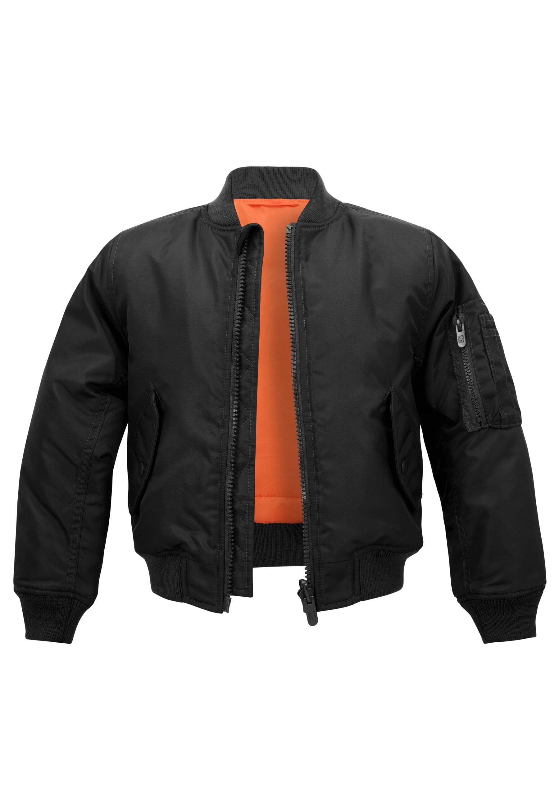 Brandit Anorak »Brandit Herren Kids MA1 Jacket« 1 Stk. tlg. ohne Kapuze