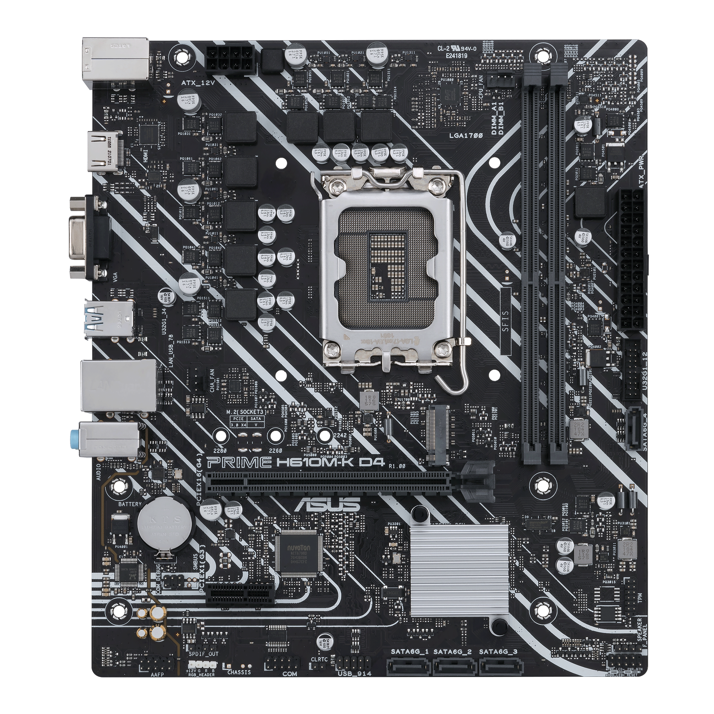 Asus Mainboard »PRIME H610M-K D4«