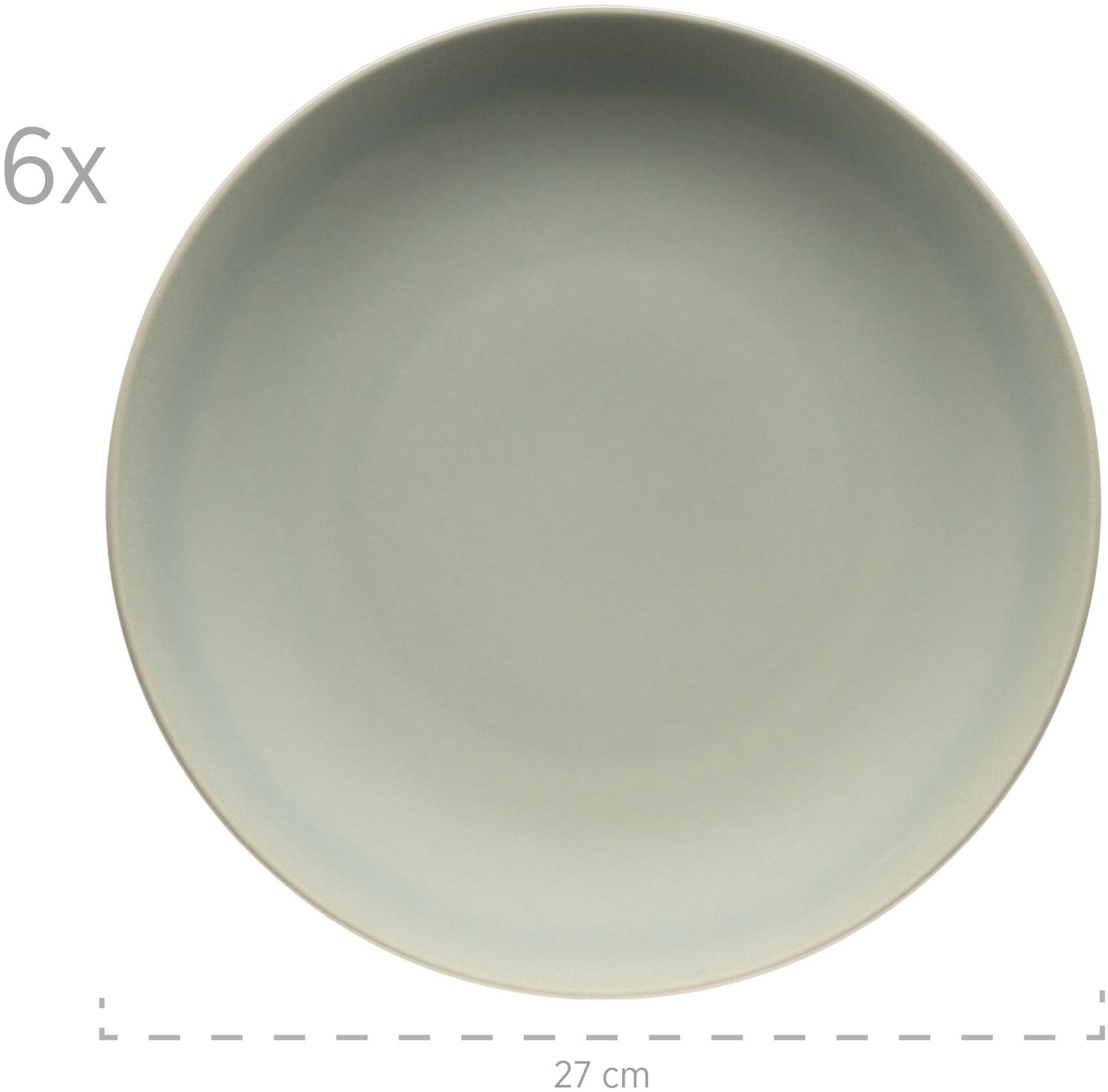 MÄSER Tafelservice »OSSIA, Teller Set, Keramik«