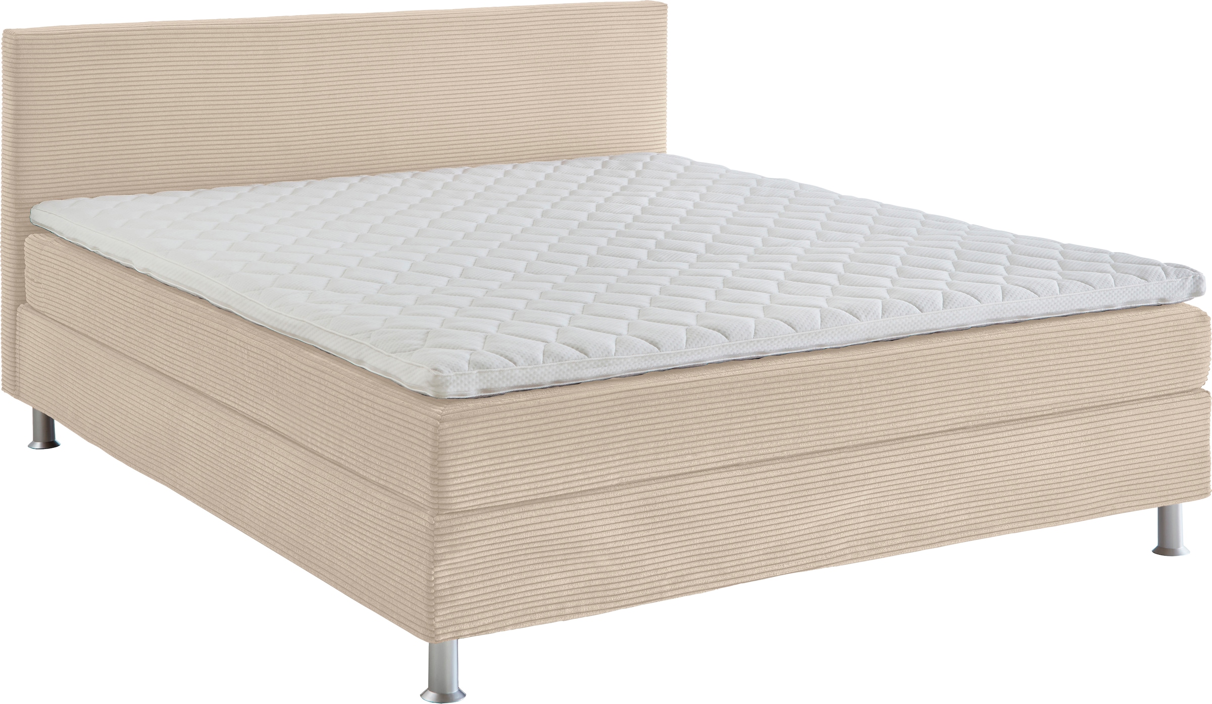ATLANTIC home collection "Edison" inkl. Bonnellfederkern-Matratze und Topper