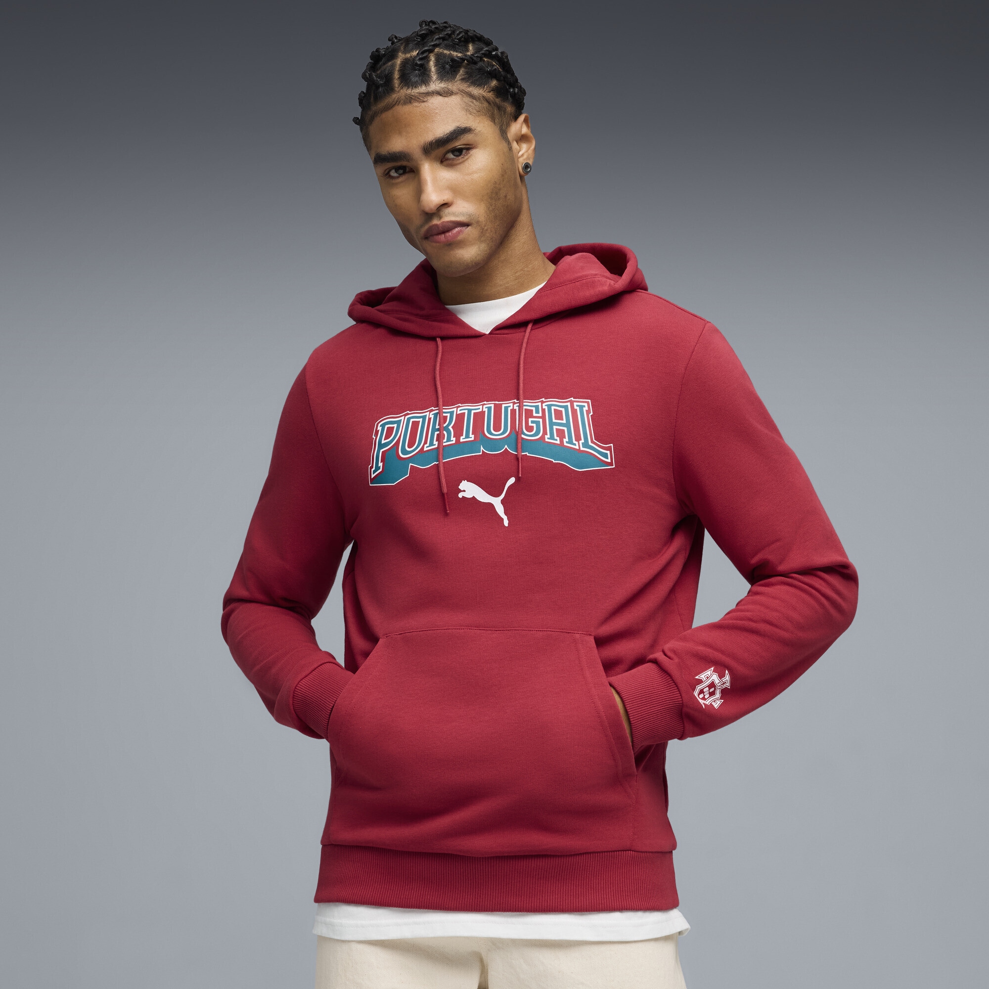 PUMA Hoodie »Portugal ftblCulture Hoodie Herren«
