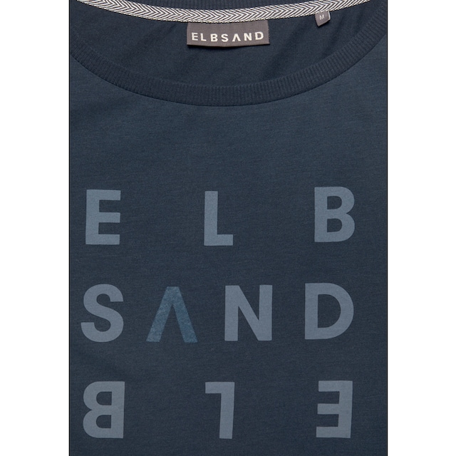 Elbsand Longsleeve »Ingiara«, mit Logodruck vorne, Langarmshirt,  sportlich-casual für bestellen | BAUR