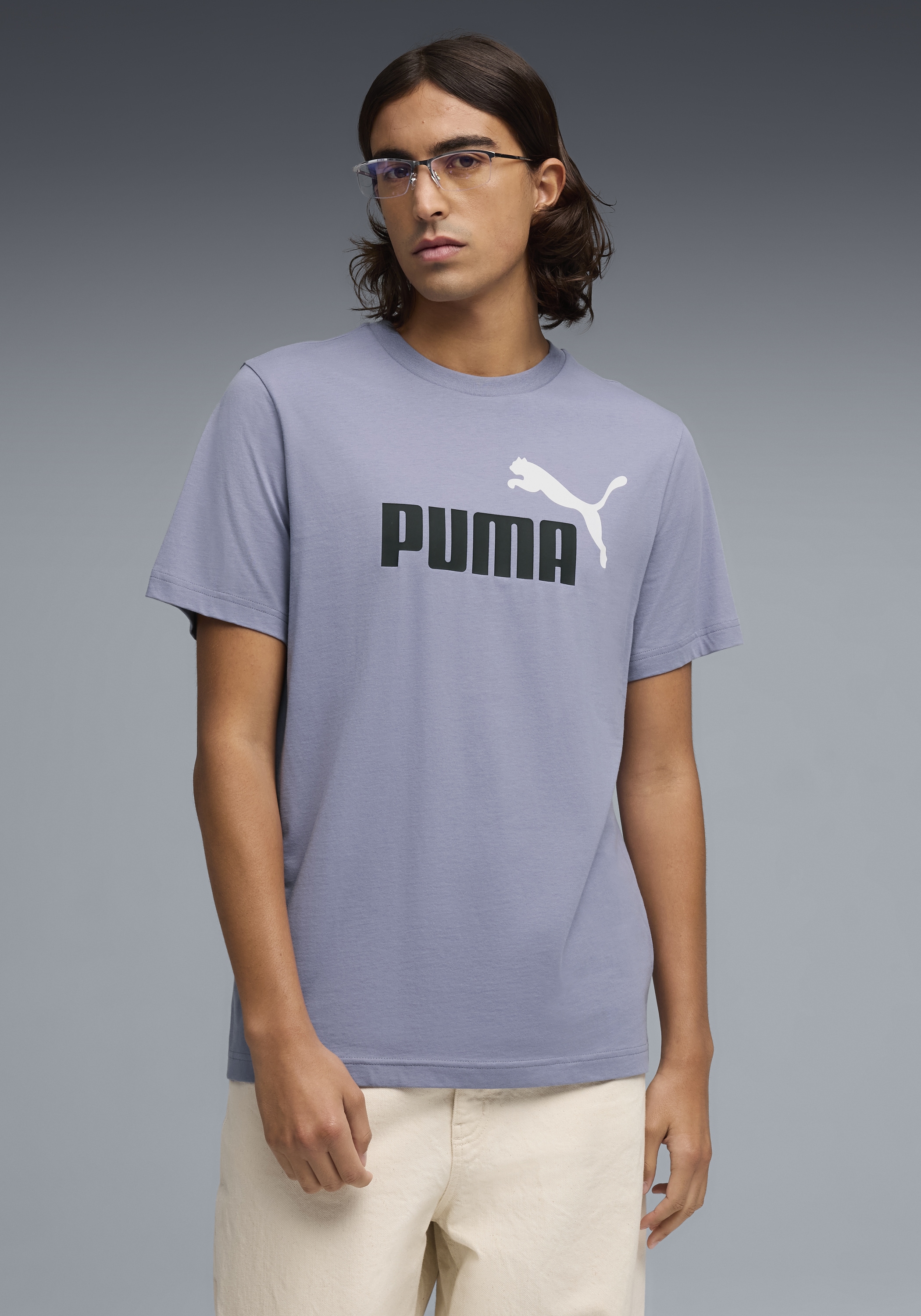 PUMA T-Shirt "GRAPHICS 2 COLOR NO 1 LOGO TEE" Kurzarm, mit Rundhalsausschnitt, mit Print-Applikation