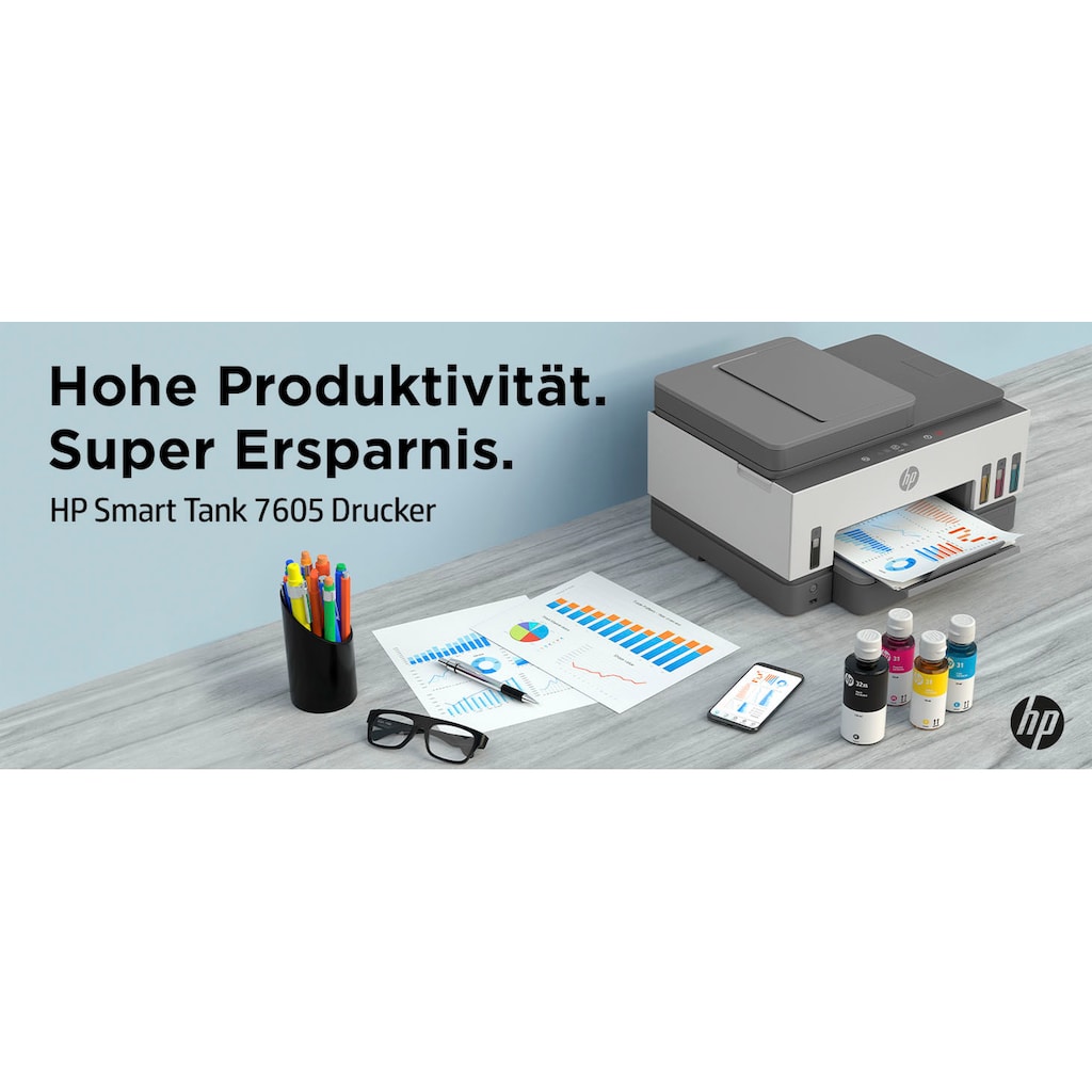 HP Multifunktionsdrucker »Smart Tank 7605«