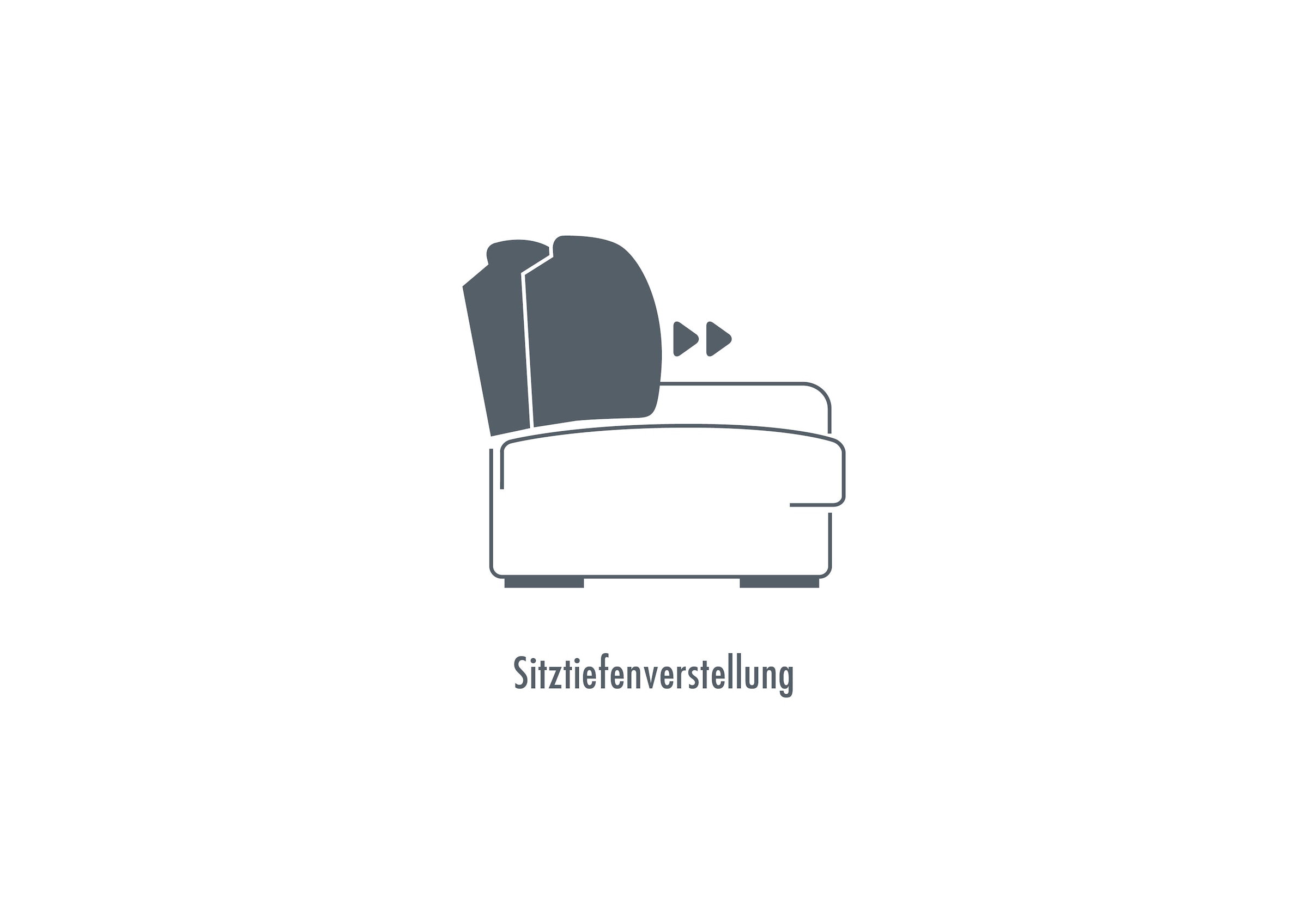 Die PlanBar Ecksofa »MP-IN16012 L-Form mit Federkern-Polsterung« inkl. Sitztiefenverstellung, optional mit Funktionen,