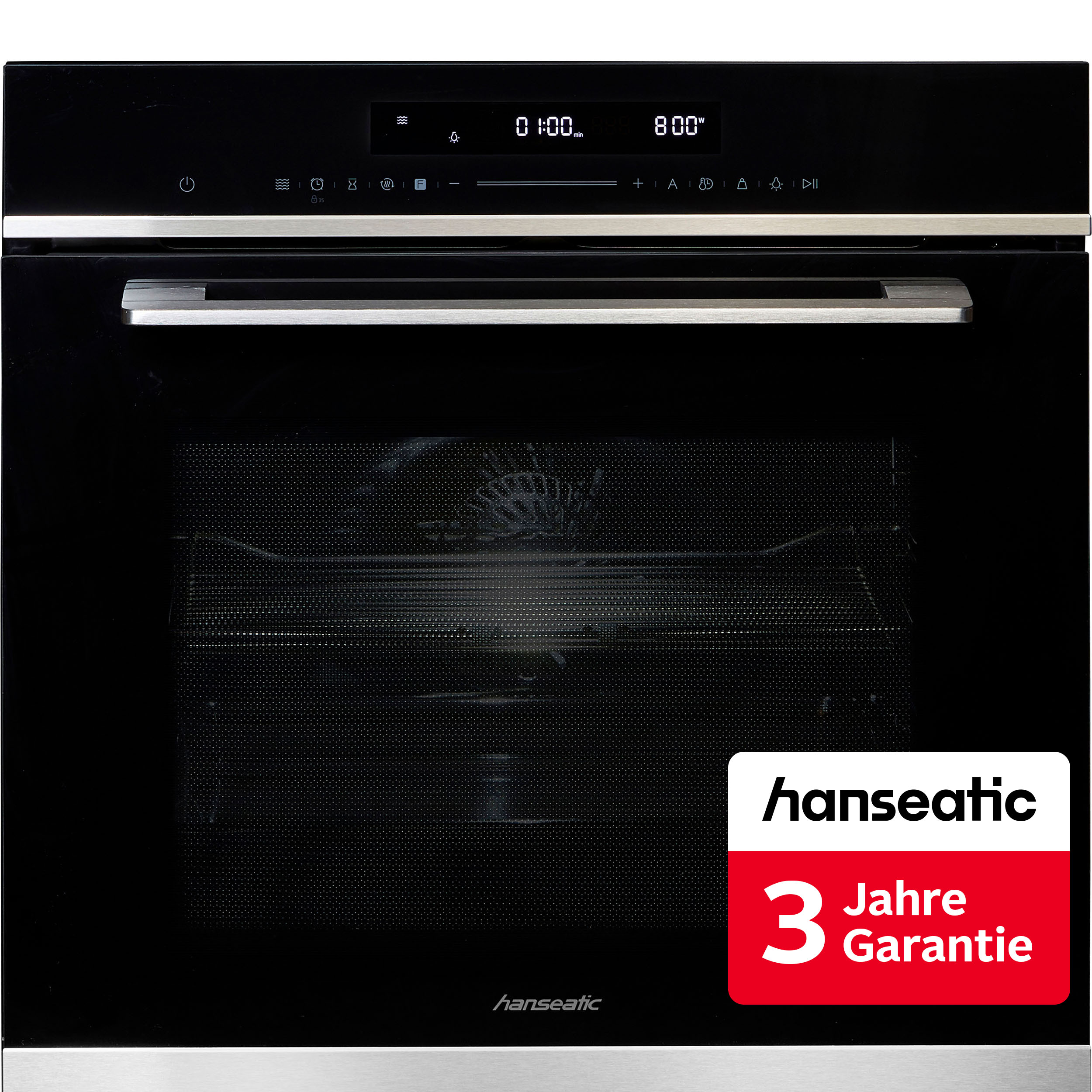 Hanseatic Backofen mit Mikrowelle "7NF30T0-E111E" inkl. 3 Jahre Herstellergarantie