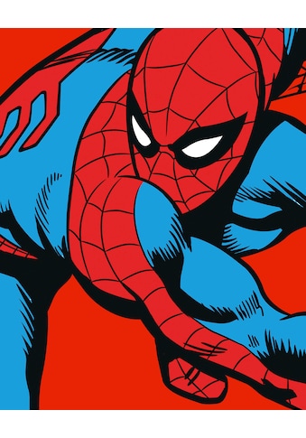 Vliestapete »Marvel PowerUp Spider-Man Watchout«