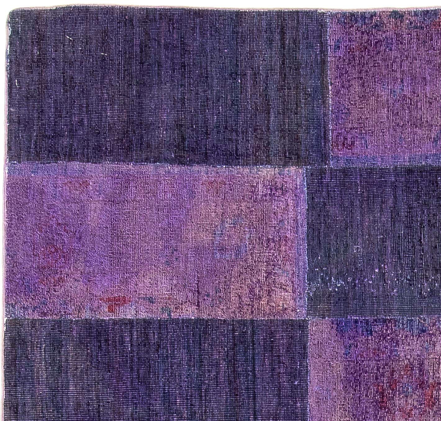 morgenland Teppich »Patchwork - 235 x 165 cm - mehrfarbig«, rechteckig, Wohnzimmer, Handgeknüpft, Einzelstück mit Zertifikat