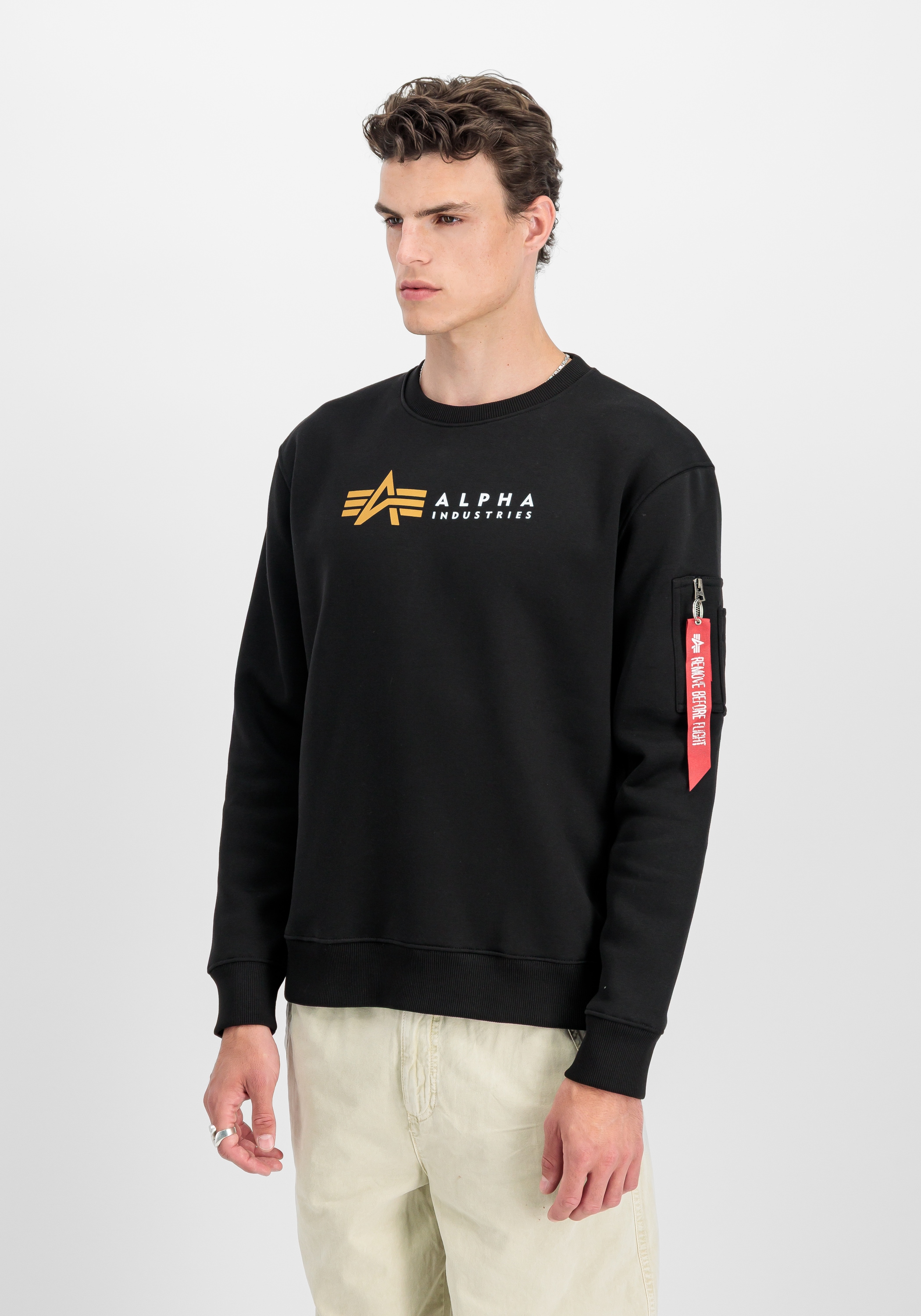 Alpha Industries Sweater »Alpha Label Sweatshirt«