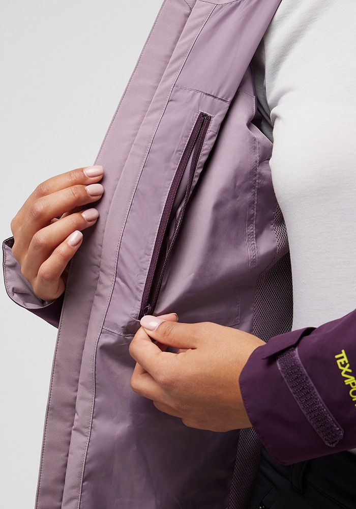 Jack Wolfskin Funktionsjacke »EAGLE PEAK 2L JKT W«, mit Kapuze