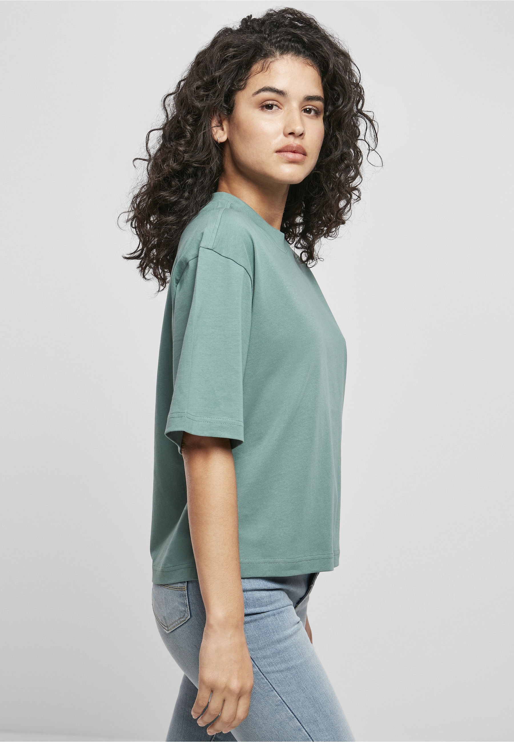URBAN CLASSICS T-Shirt »Urban Classics Damen Ladies Organic Oversized Tee« 1