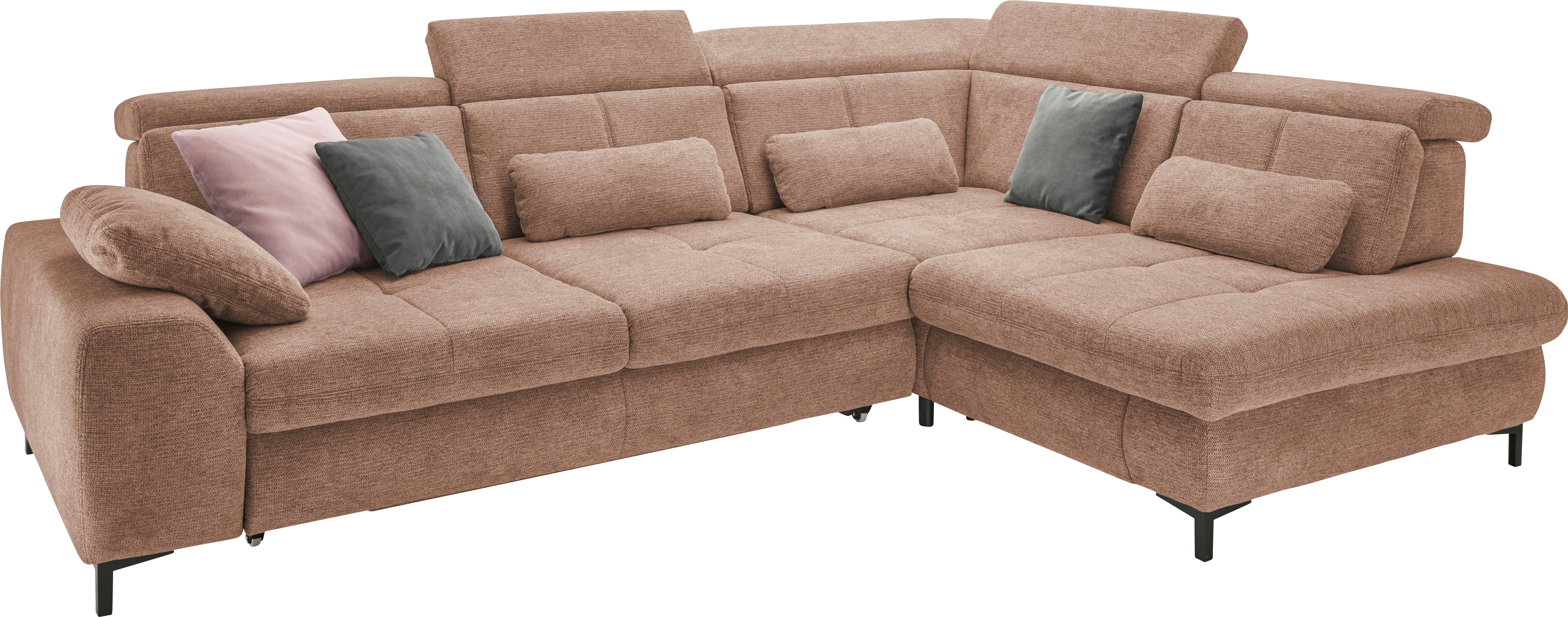 Thumbnail - set one by Musterring Ecksofa "SO 3400 Sitzhöhe 47cm oder 49cm, Sitztiefe verstellbar, B/T 317/220 cm" Kaltschaumpolster...