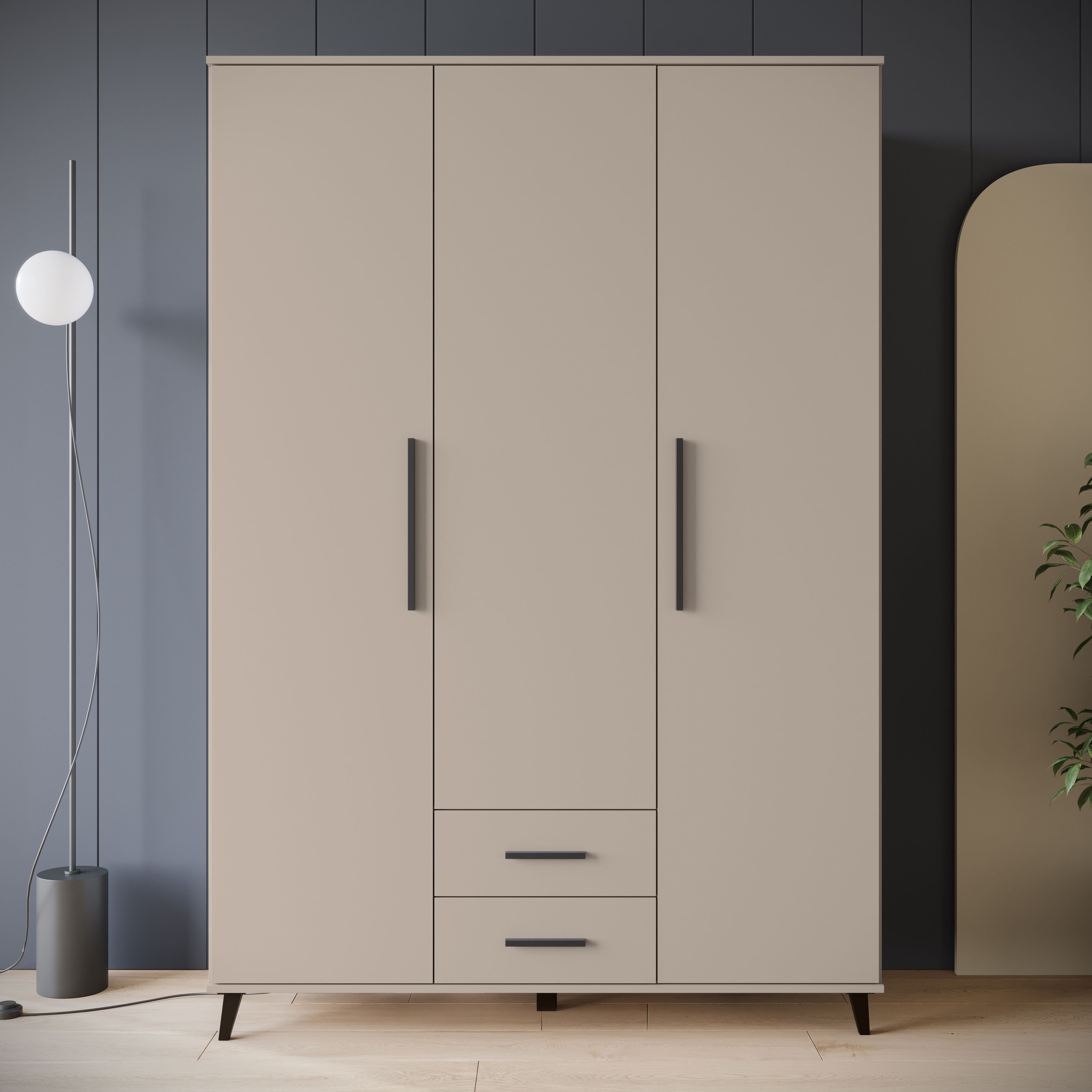 INOSIGN Kleiderschrank "Lagos, Garderobe Schlafzimmerschrank Wäscheschrank günstig online kaufen