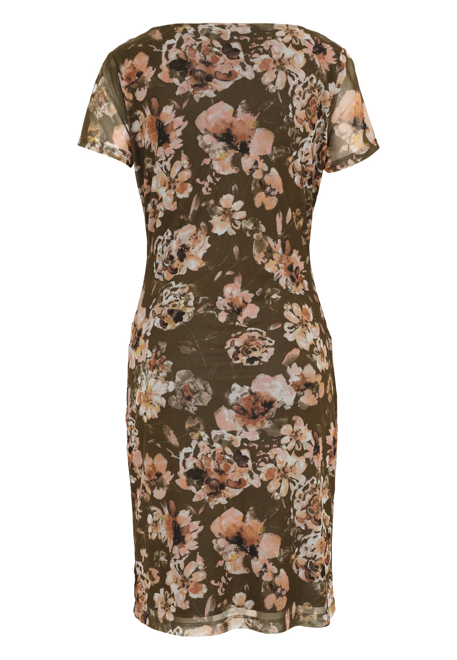 Zero Meshkleid »zero Meshkleid mit Wasserfallausschnitt«, drapiert /gerafft