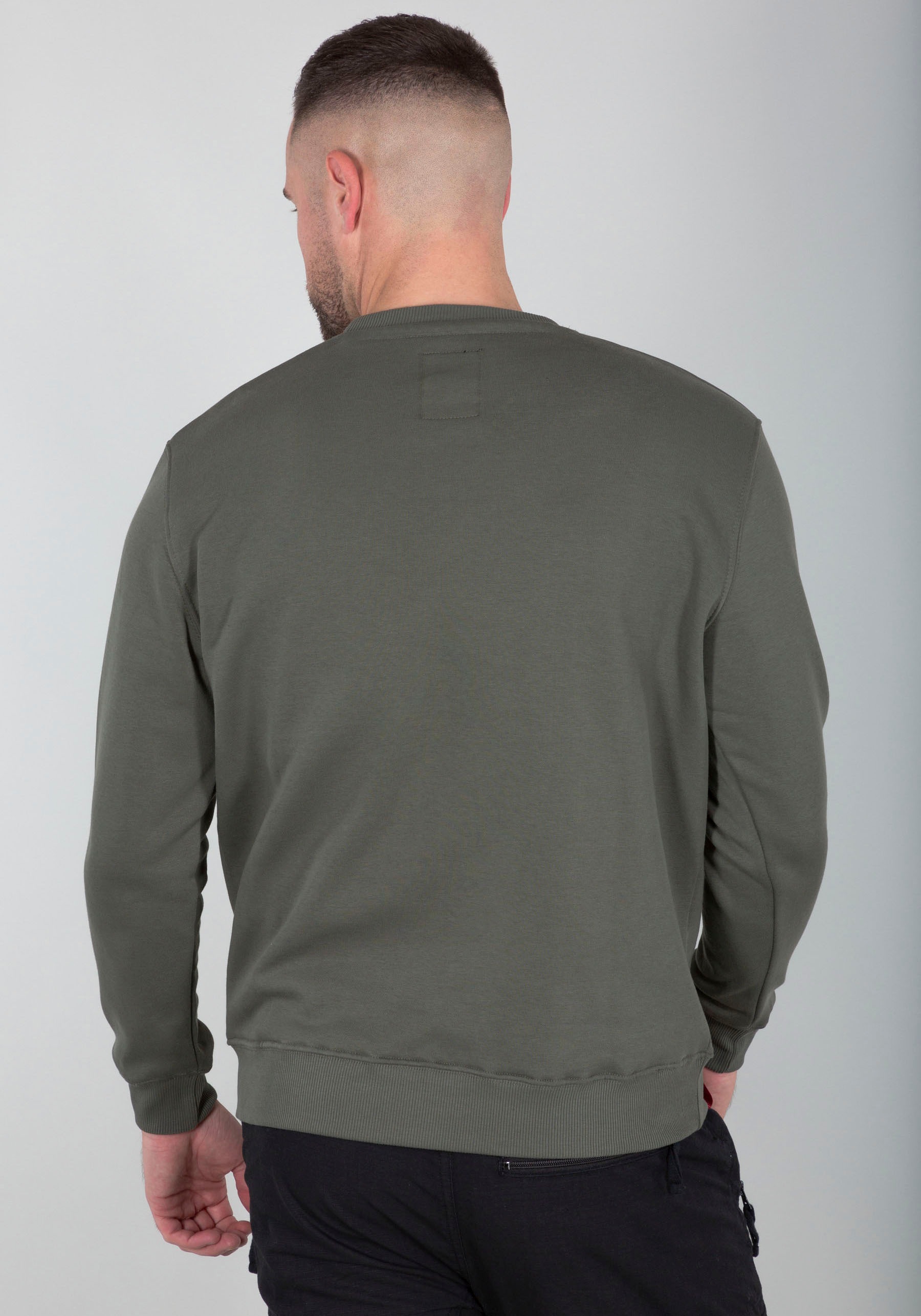 Alpha Industries Sweatshirt "Basic Sweater", Baumwollmischung, regular fit günstig online kaufen