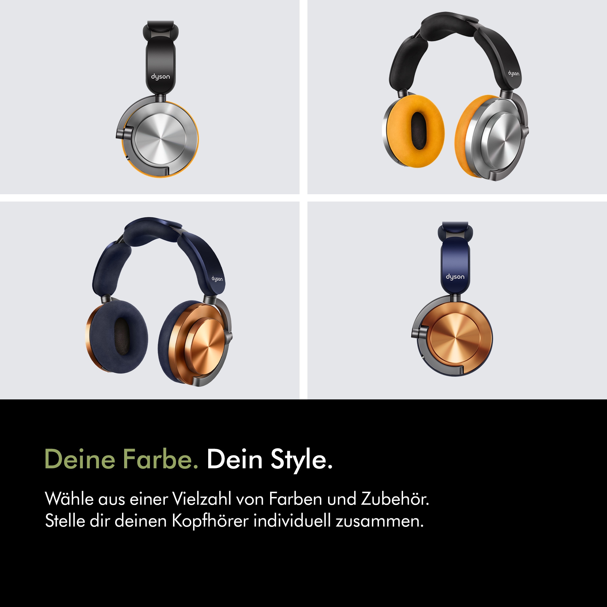 DYSON Over-Ear-Kopfhörer »OnTrac™« Bluetooth Geräuschisolierung | Transparenzmodus